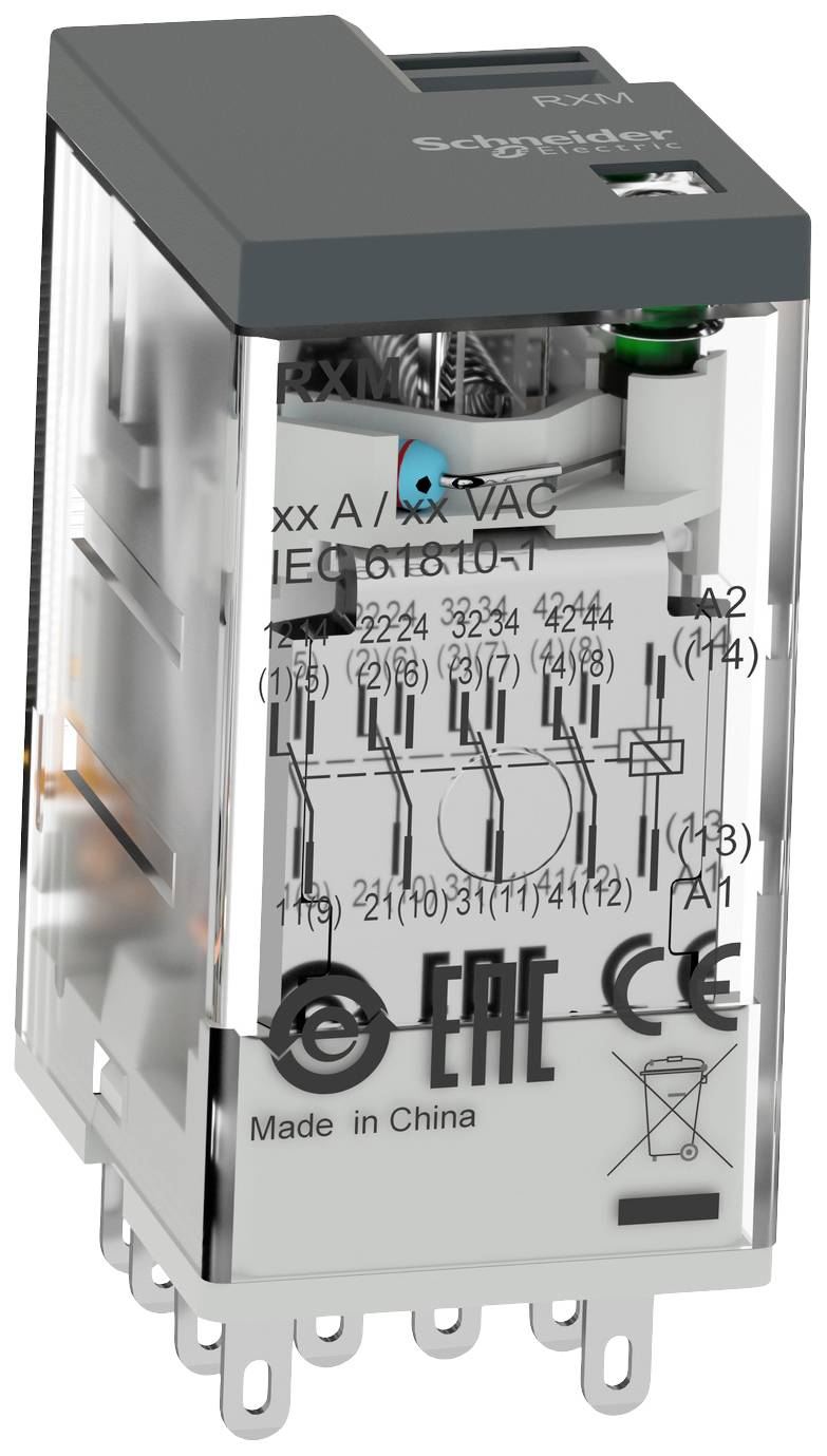 Schneider Electric Miniaturrelais RXM4LB2ED 10St.