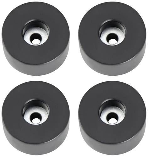 Adam Hall 4909 M4 AH Set de pieds en caoutchouc 4 pc(s)