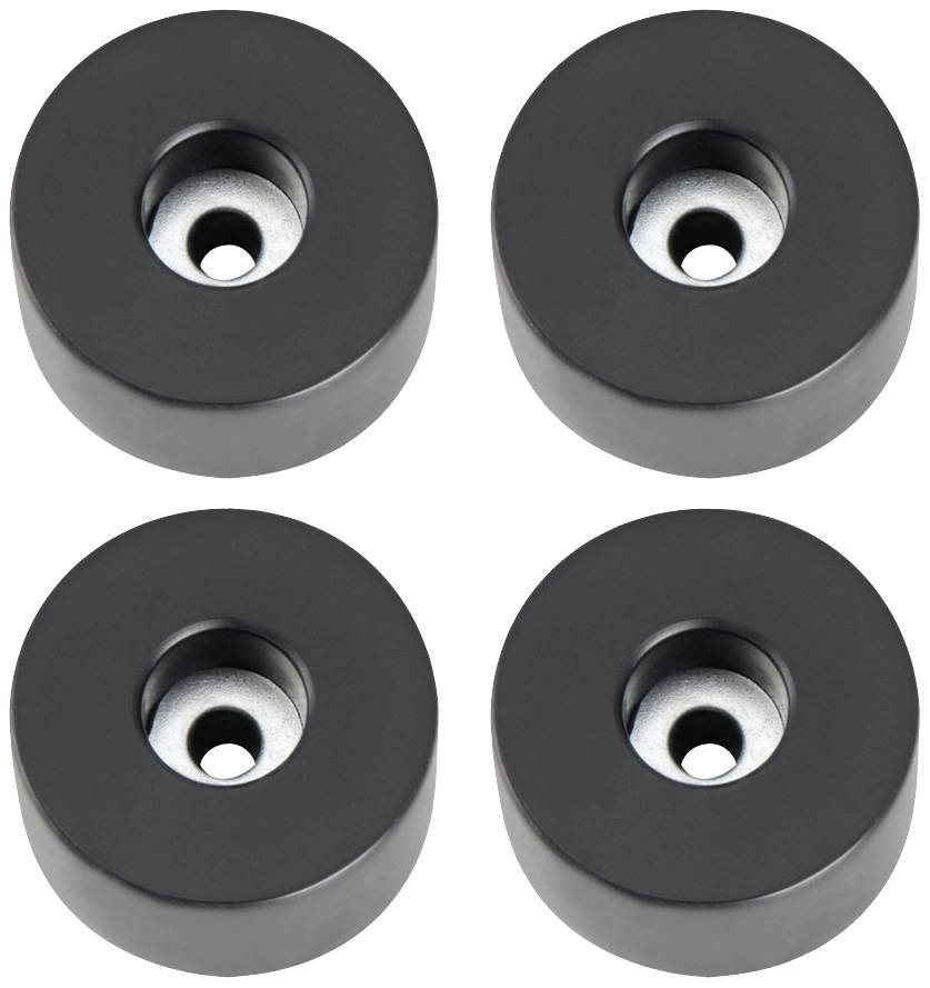 Adam Hall 4909 M4 AH Gummifuß-Set 4 St.