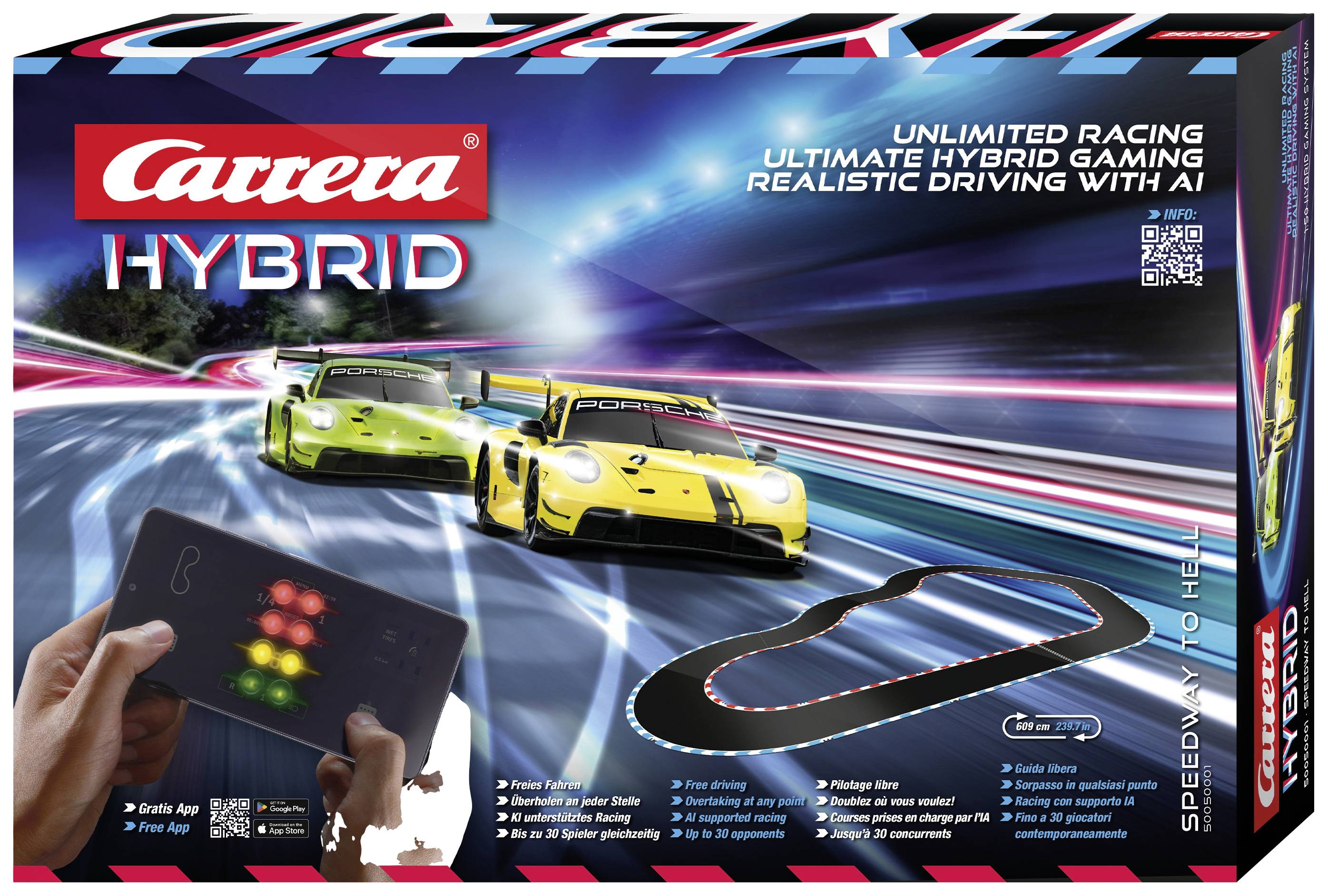 Carrera Hybrid 50050001 Hybrid Green Hell Start-Set