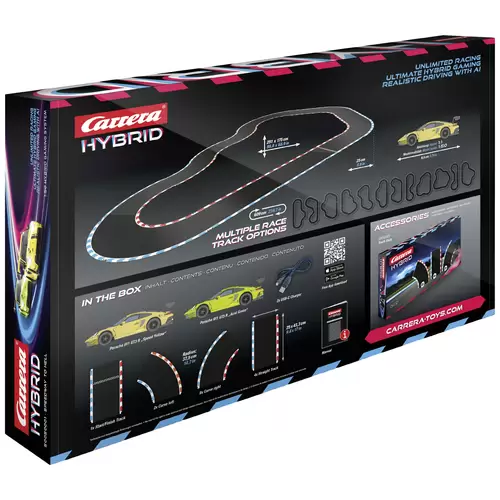 Carrera Hybrid 50050001 Hybrid Green Hell Start-Set Carrera Hybrid 50050001 Hybrid Green Hell Start-Set