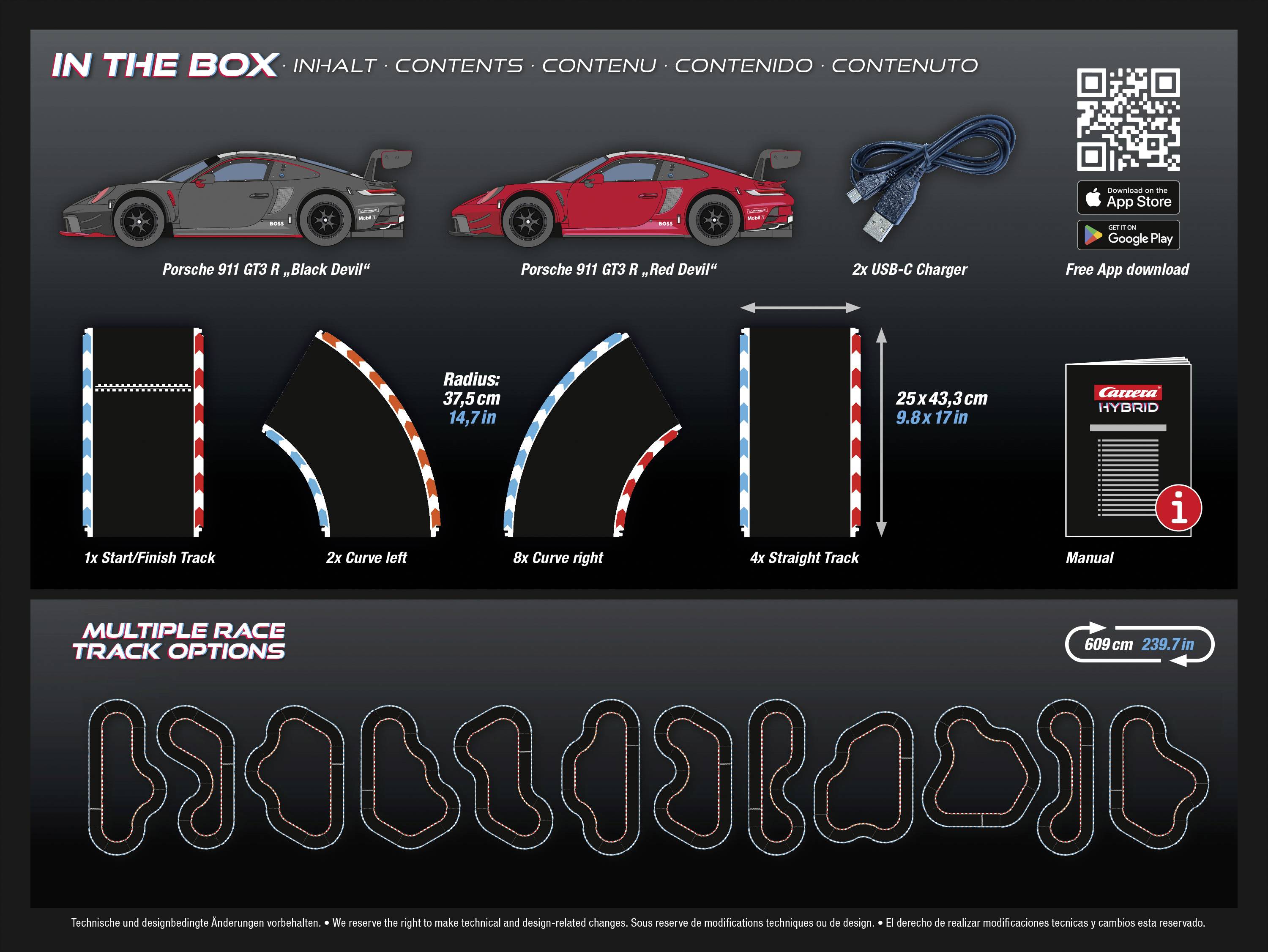 Carrera Hybrid 50050002 Hybrid Devil Drivers Start-Set