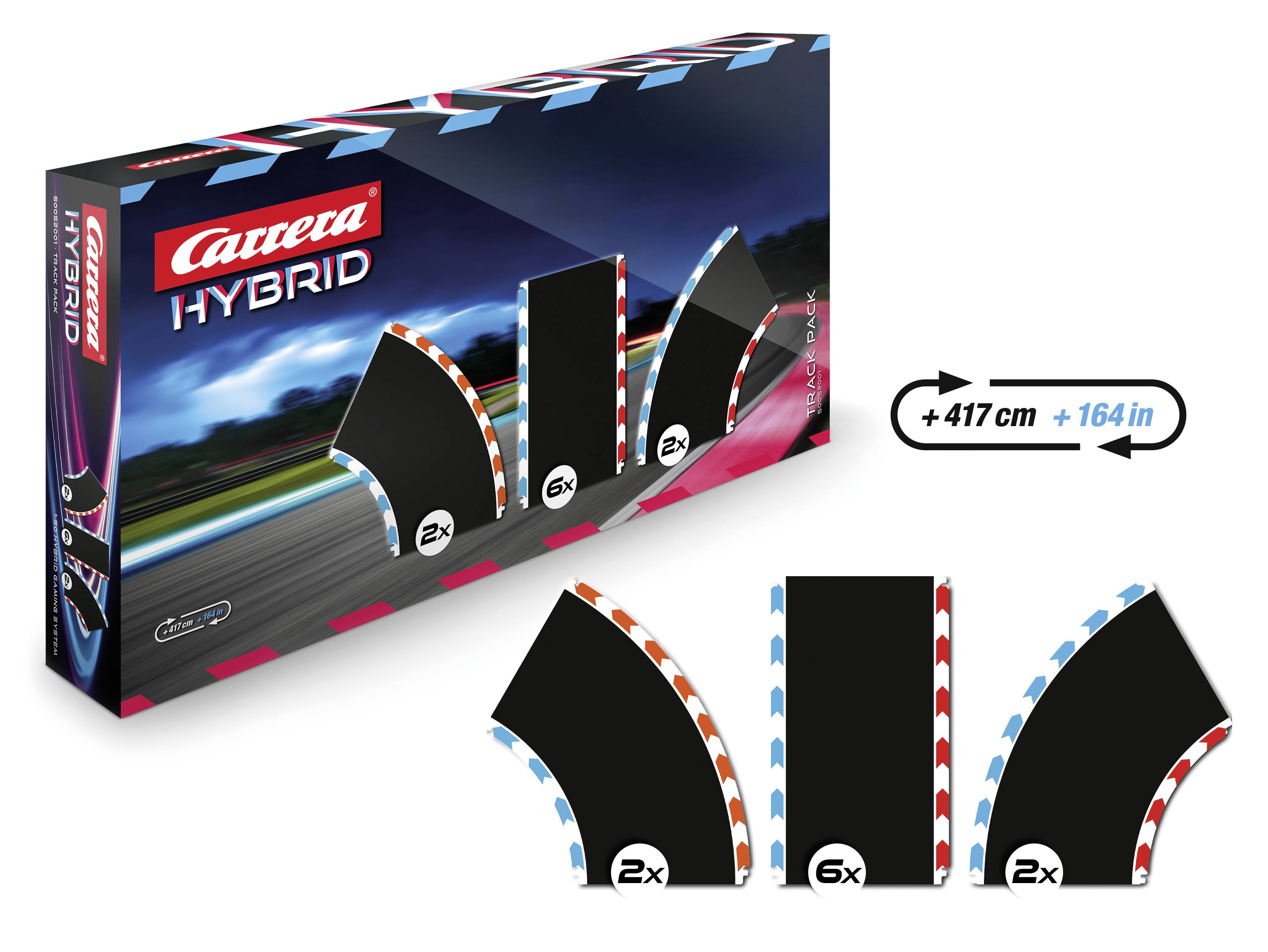 Carrera Hybrid 50052001 Hybrid Racing Track Pack Ausbauset