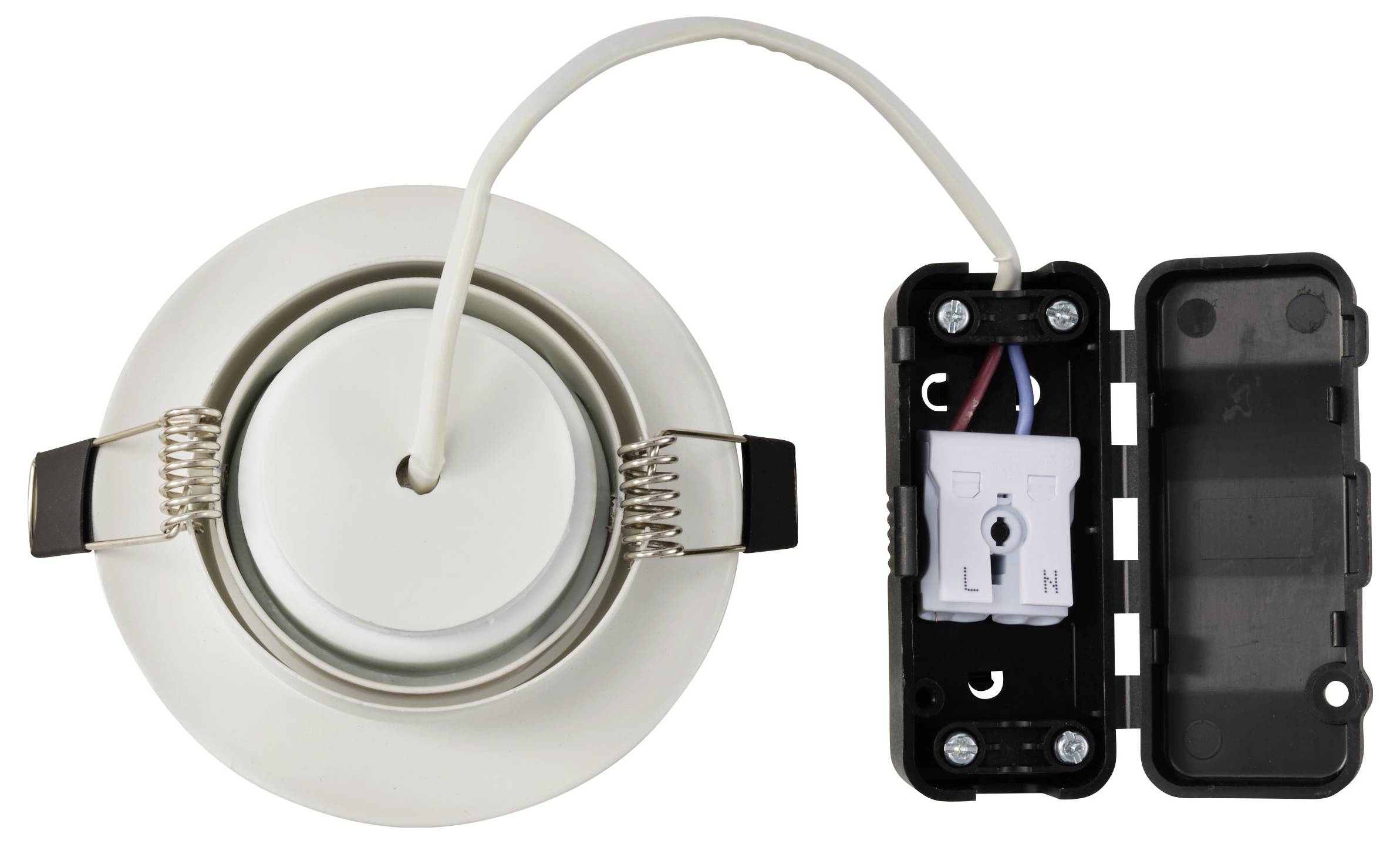 Sygonix SY-6610778 LED-Einbauleuchte 3er Set EEK: F (A - G) LED 5.5W Weiß