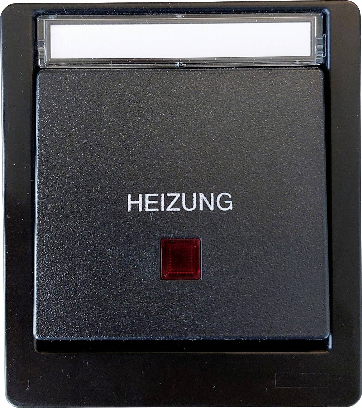 N & L 27614 Heizungs-Notschalter Komplett Aufputz Schwarz 1 St.