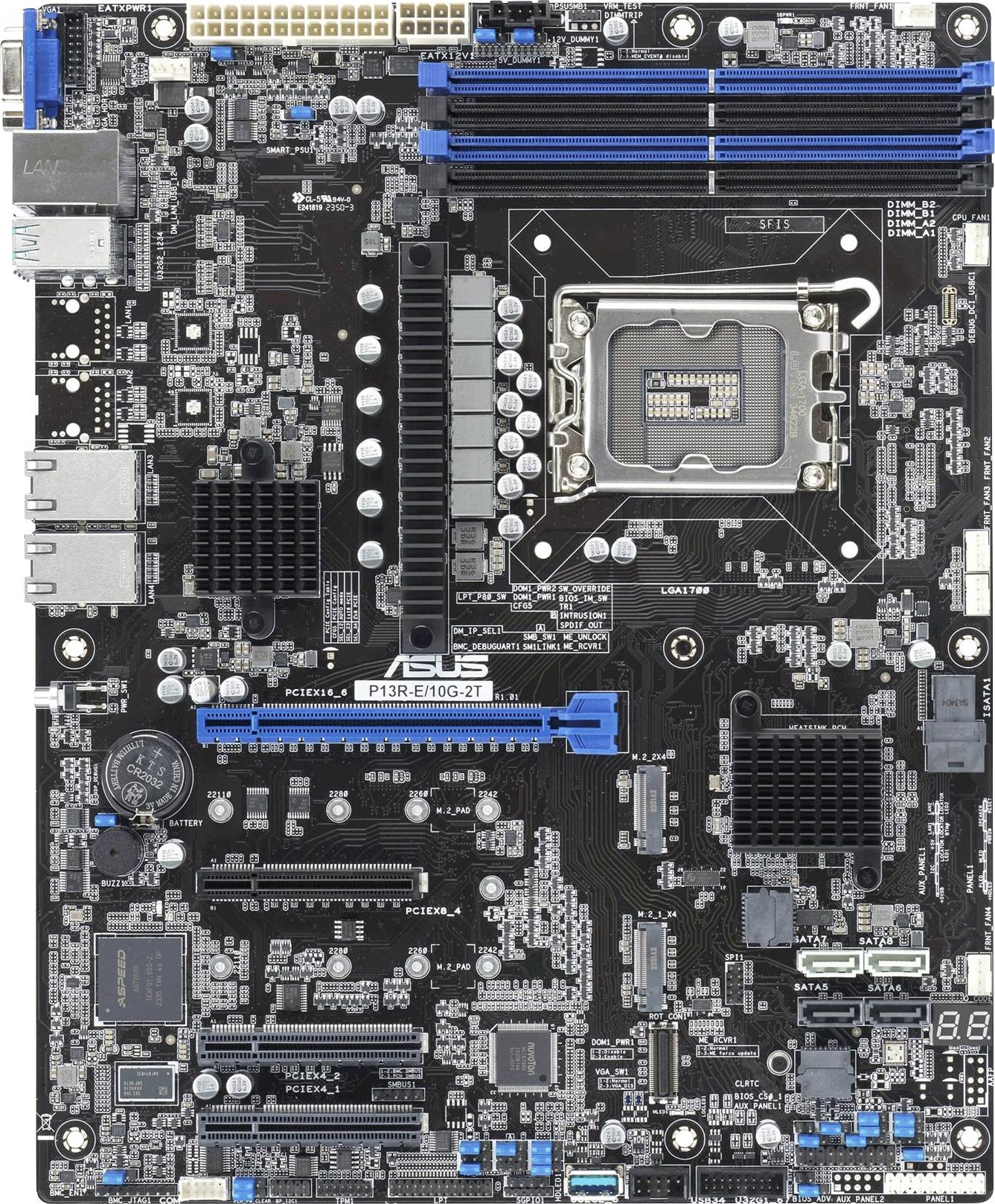 Asus P13R-E/10G-2T Mainboard Formfaktor (Details) ATX