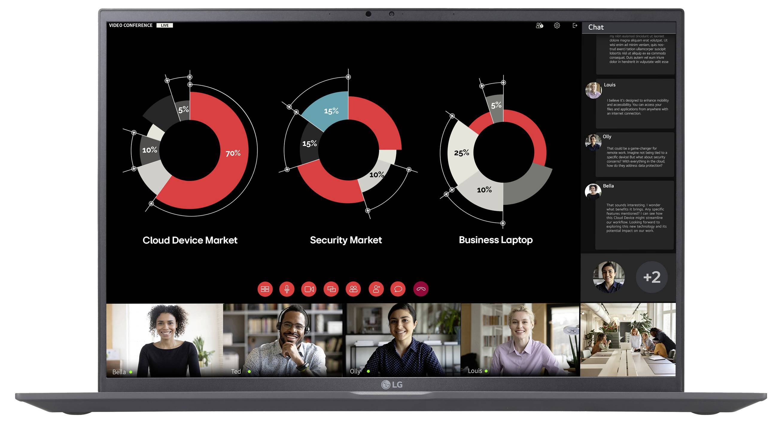 LG Electronics Notebook Thin Client 17ZT90R 43.2 cm (17 Zoll) Intel® Core™ i3 i3-1315U 8 GB RAM 256 GB SSD Grau 17ZT90R-G.AX34G