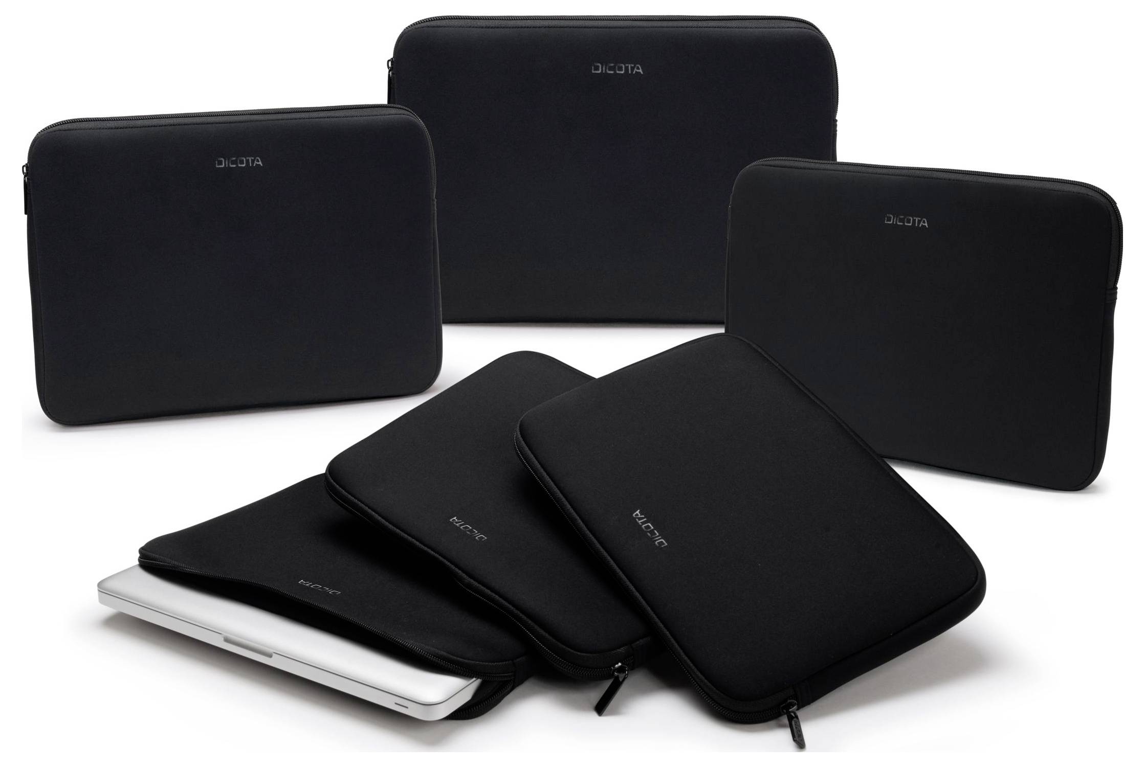 Dicota Notebook Hülle PERFECT Passend für maximal: 43,9 cm (17,3") Schwarz
