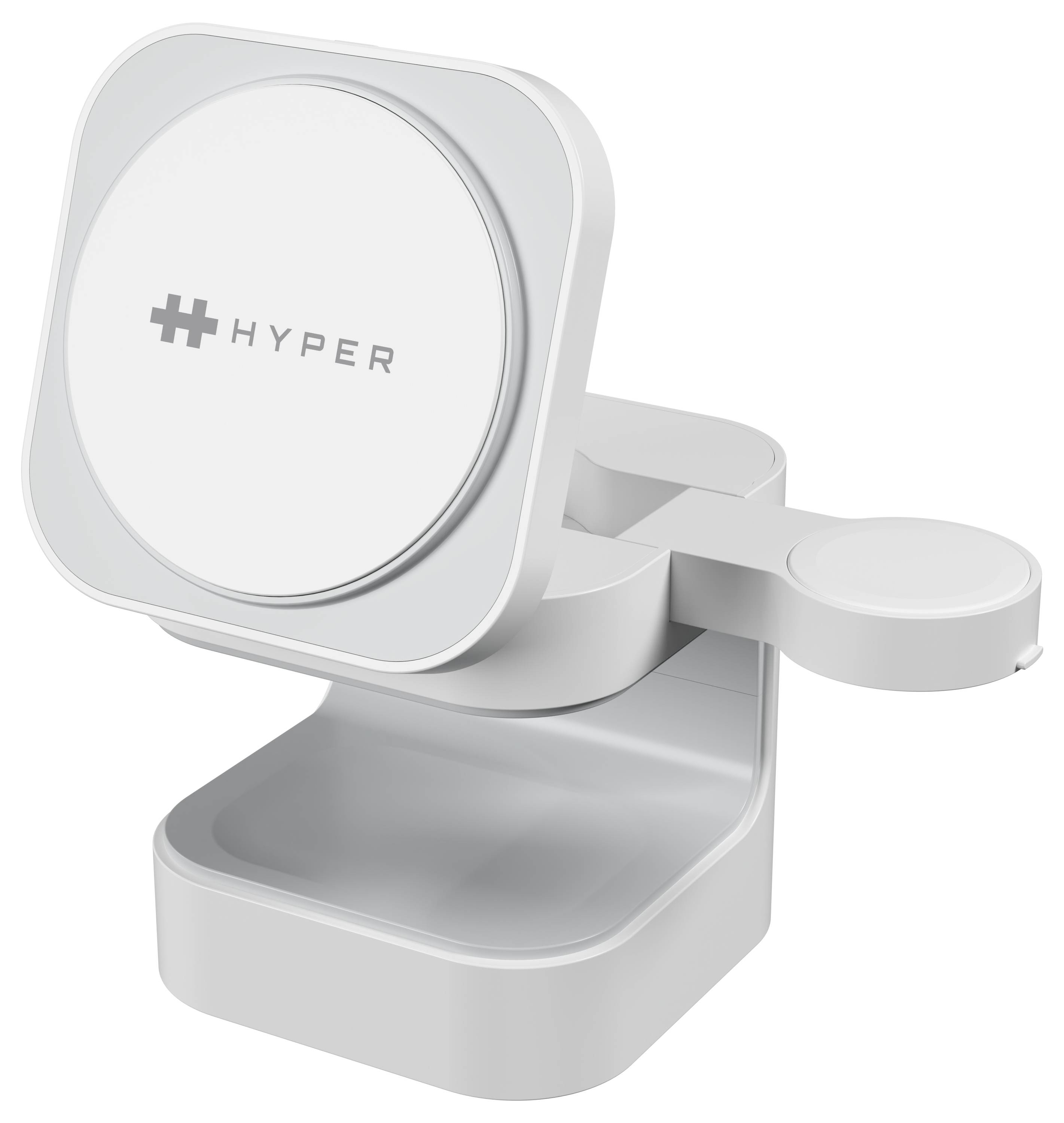 HYPER Induktions-Ladegerät HyperJuice HJ3320WHGL Weiß