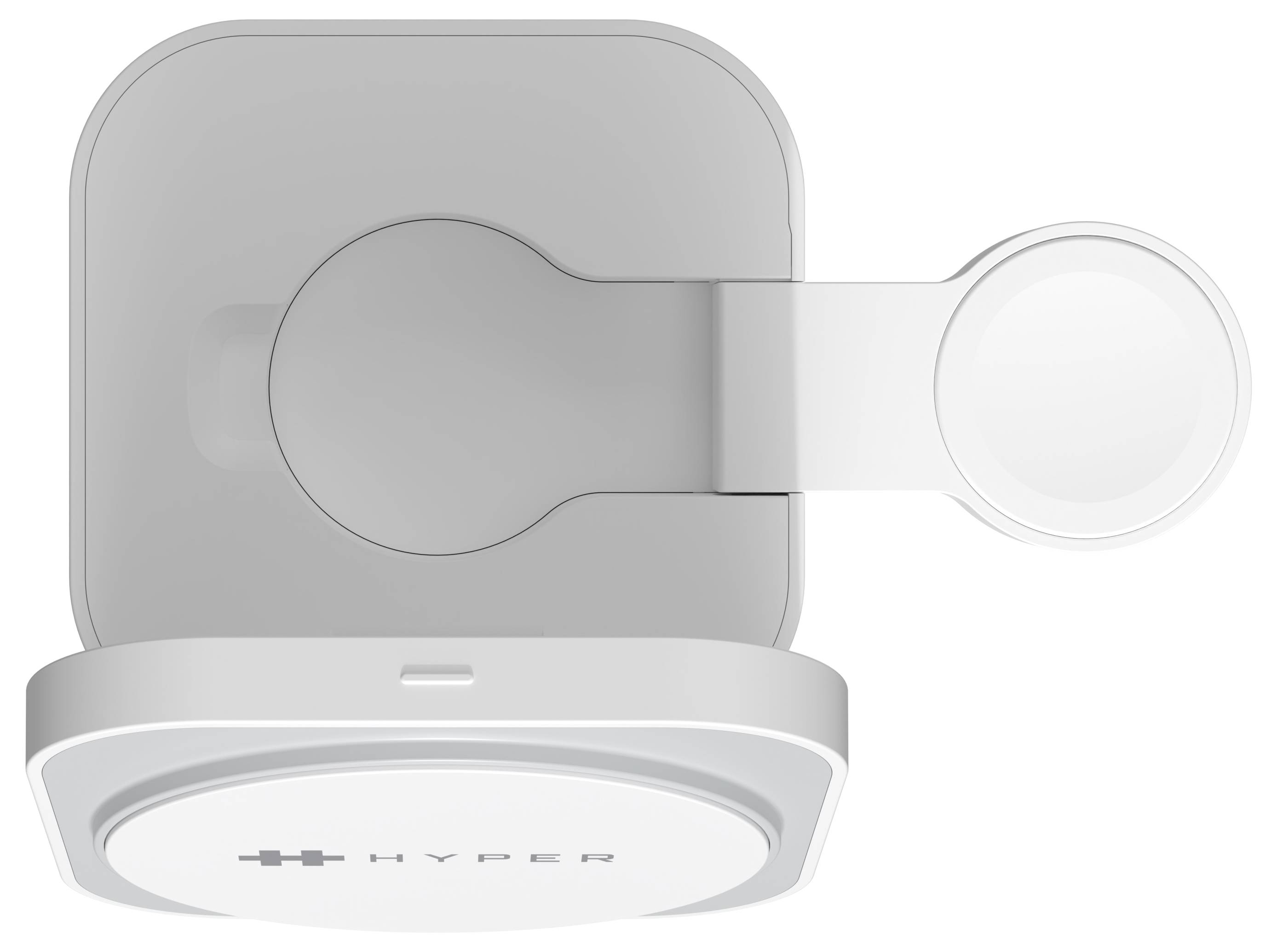 HYPER Induktions-Ladegerät HyperJuice HJ3320WHGL Weiß