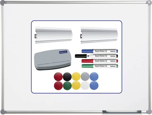 Maul 6309584.SSIE Maulpro Whiteboard set 120x90cm White Plastic in...