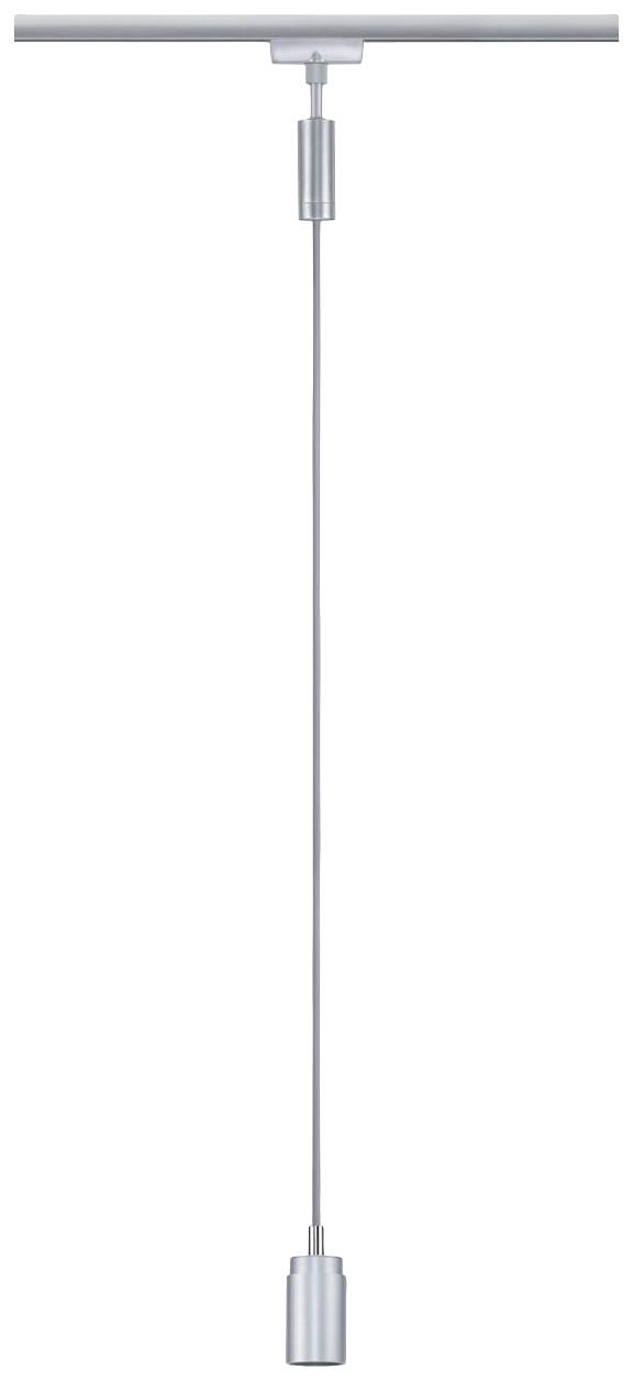 Paulmann Runa Hochvolt-Schienensystem-Leuchte, Pendelleuchte URail GU10 Chrom (matt)