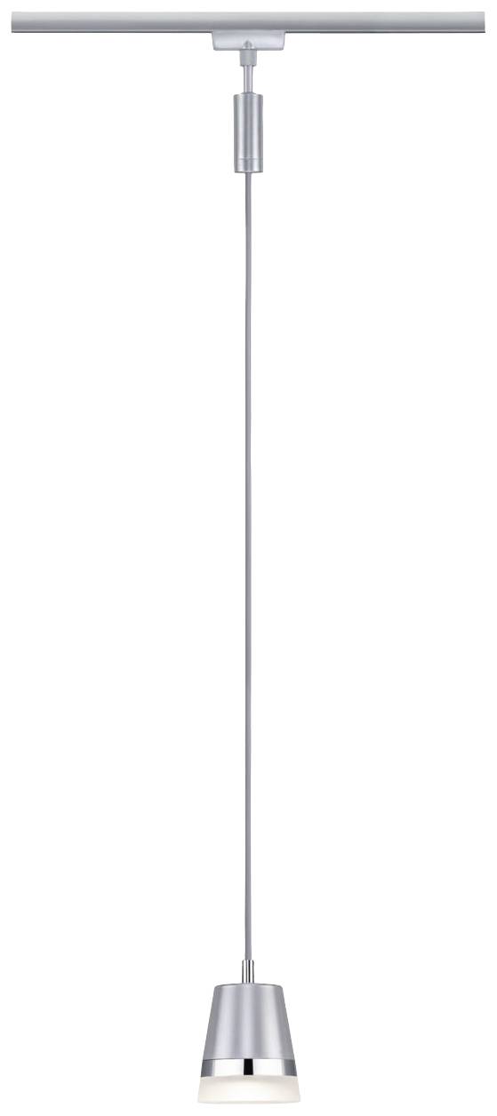 Paulmann Cone Hochvolt-Schienensystem-Leuchte, Pendelleuchte URail GU10 Chrom (matt)