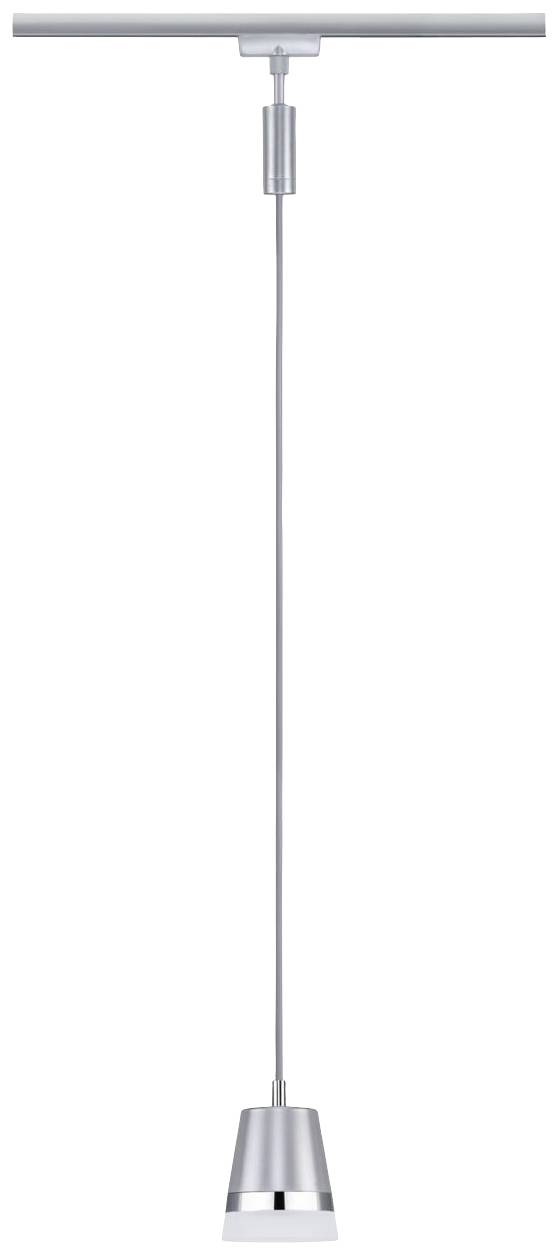 Paulmann Cone Hochvolt-Schienensystem-Leuchte, Pendelleuchte URail GU10 Chrom (matt)