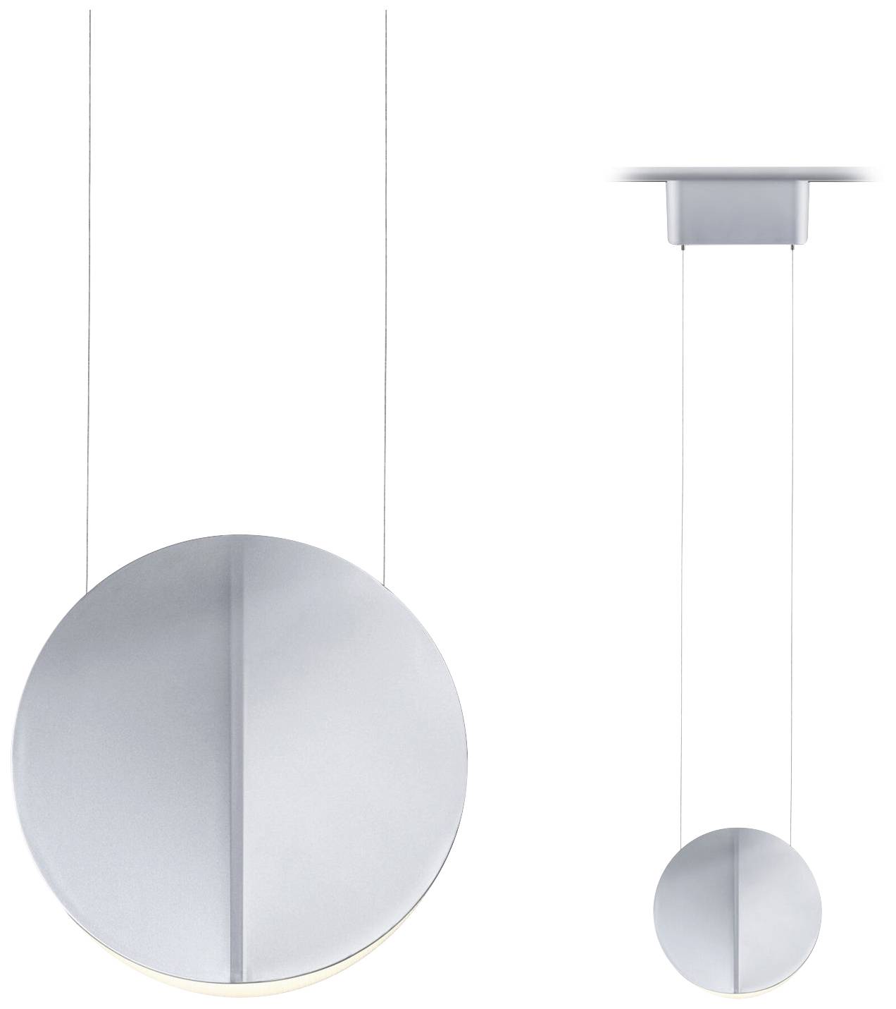 Paulmann Alejandro Hochvolt-Schienensystem-Leuchte URail 10W LED Chrom (matt)