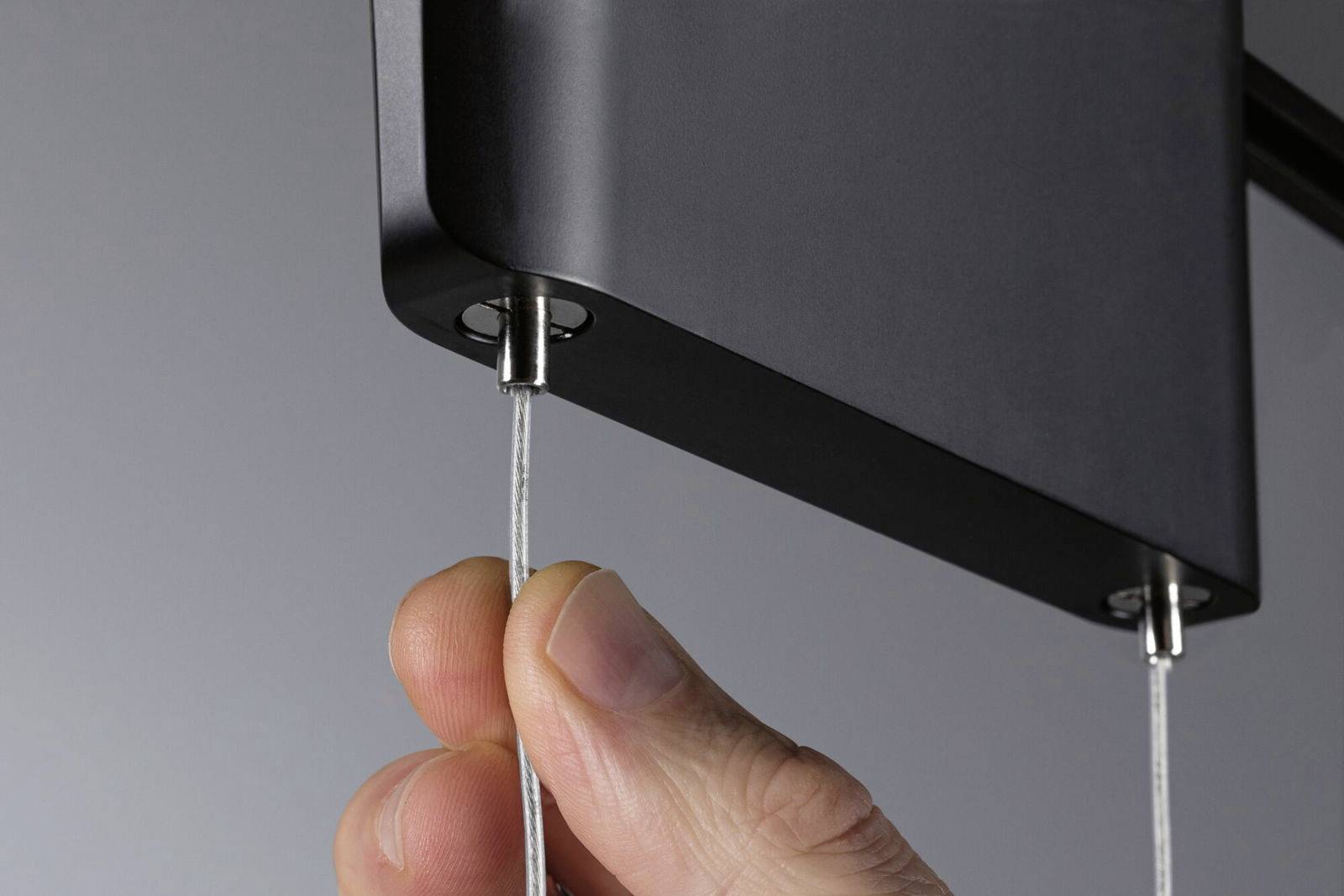 Paulmann Alejandro Hochvolt-Schienensystem-Leuchte URail 10W LED Schwarz (matt)