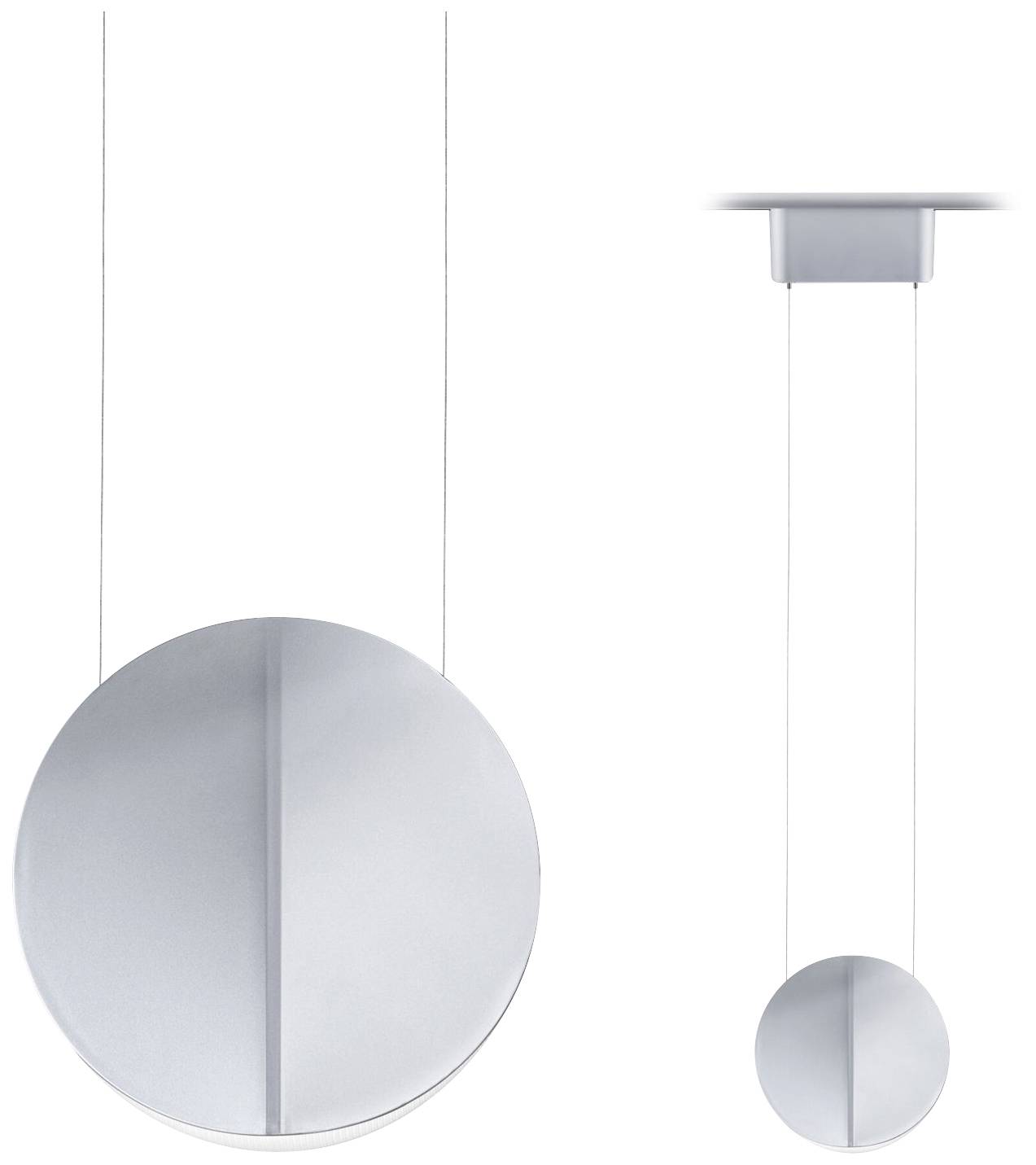 Paulmann Alejandro Hochvolt-Schienensystem-Leuchte URail 10W LED Chrom (matt)