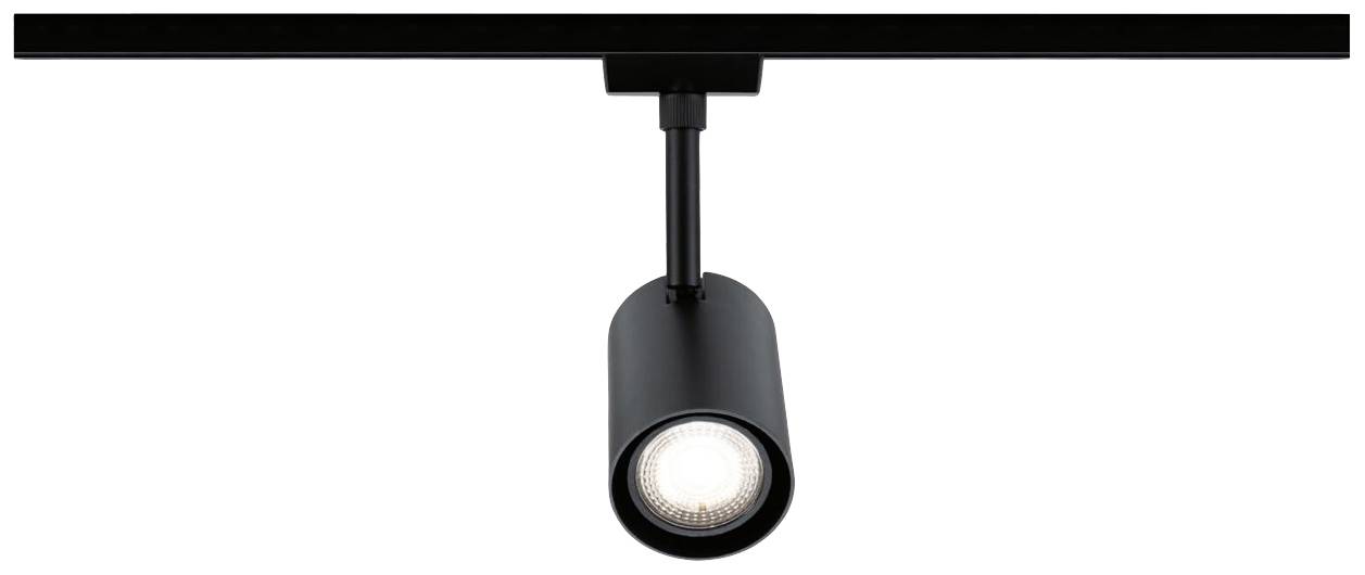Paulmann Luxe Hochvolt-Schienensystem-Leuchte URail GU10 Schwarz (matt)