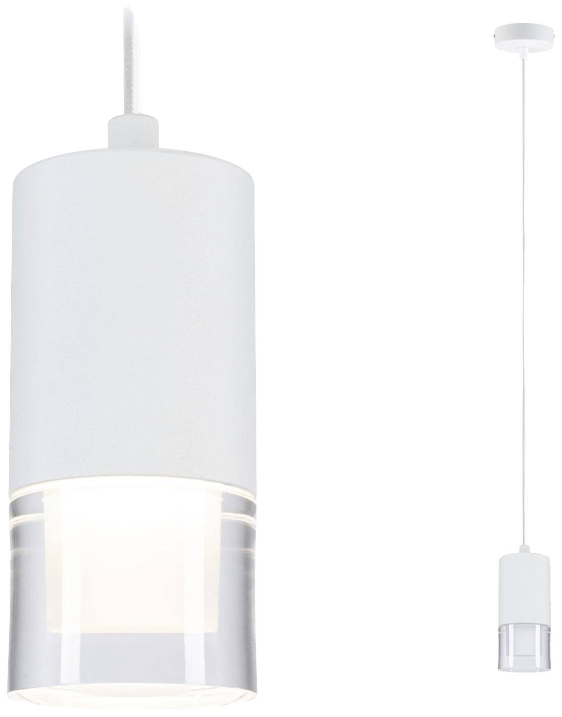 Paulmann Kame 79998 LED-Pendelleuchte LED 9W Weiß