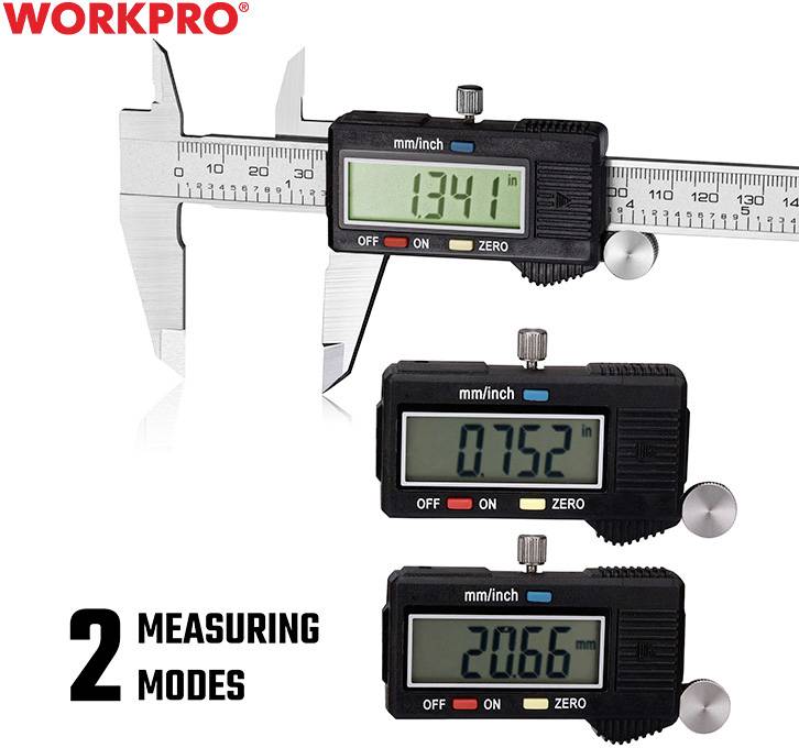 WorkPro WP266004 Digitaler Messschieber 150 mm