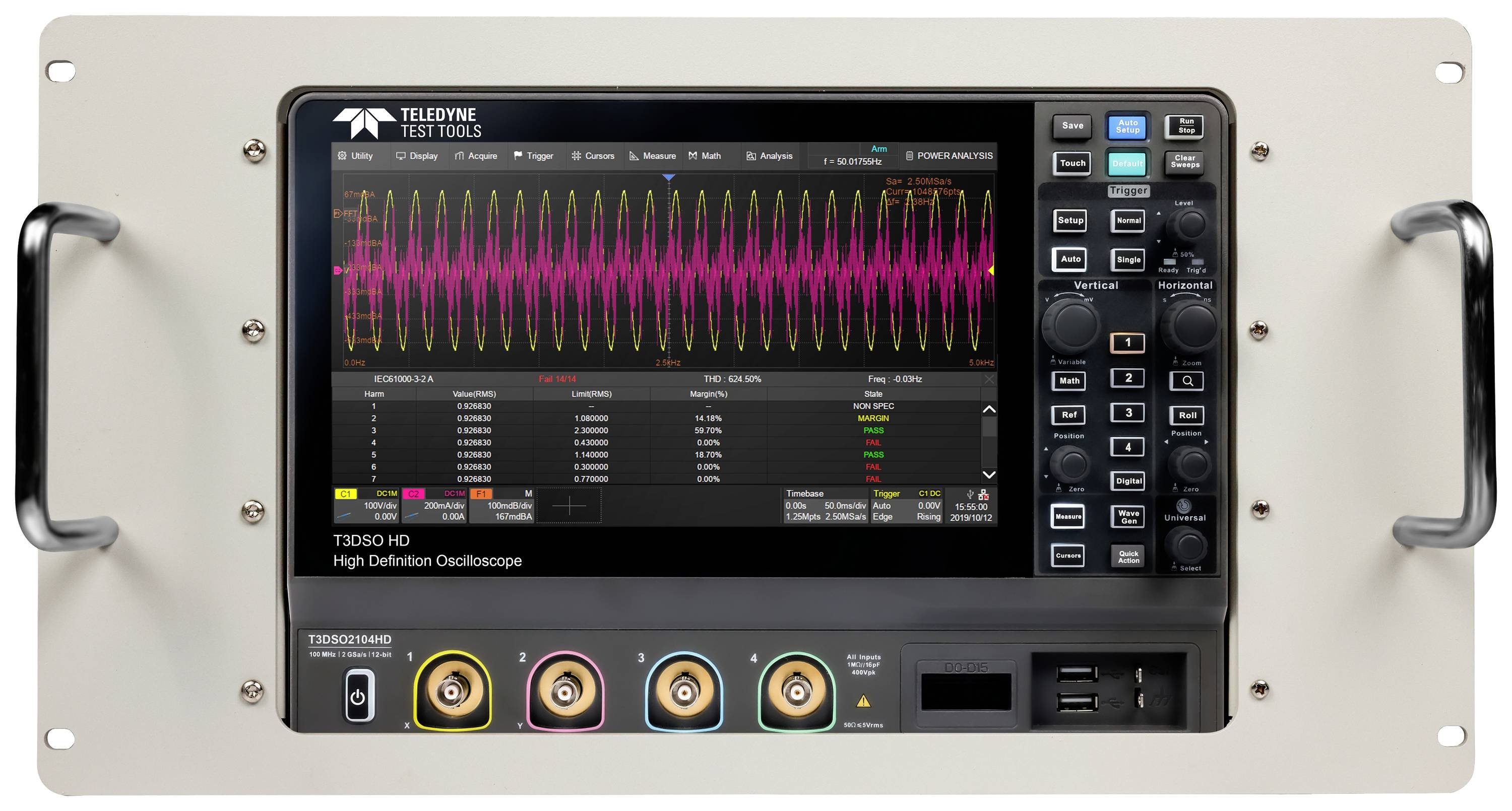 Teledyne LeCroy T3DSOHD-RACK Rackmount Kit Befestigung 1St.