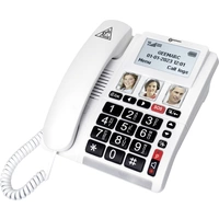 Geemarc CL9000 Schnurloses Seniorentelefon Foto-Tasten, Freisprechen, für Hörgeräte kompatibel, inkl. Notrufsender, Optische Geemarc CL9000 Schnurloses Seniorentelefon Foto-Tasten, Freisprechen, für Hörgeräte kompatibel, inkl. Notrufsender, Optische