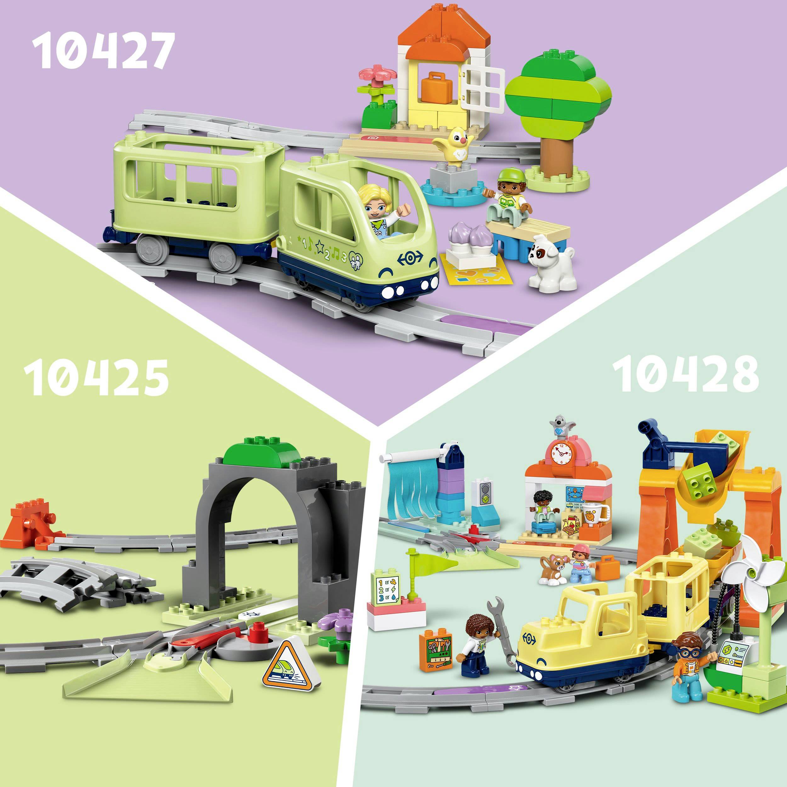 10426 LEGO® DUPLO® Eisenbahnbrücke und Schienen – Erweiterungsset
