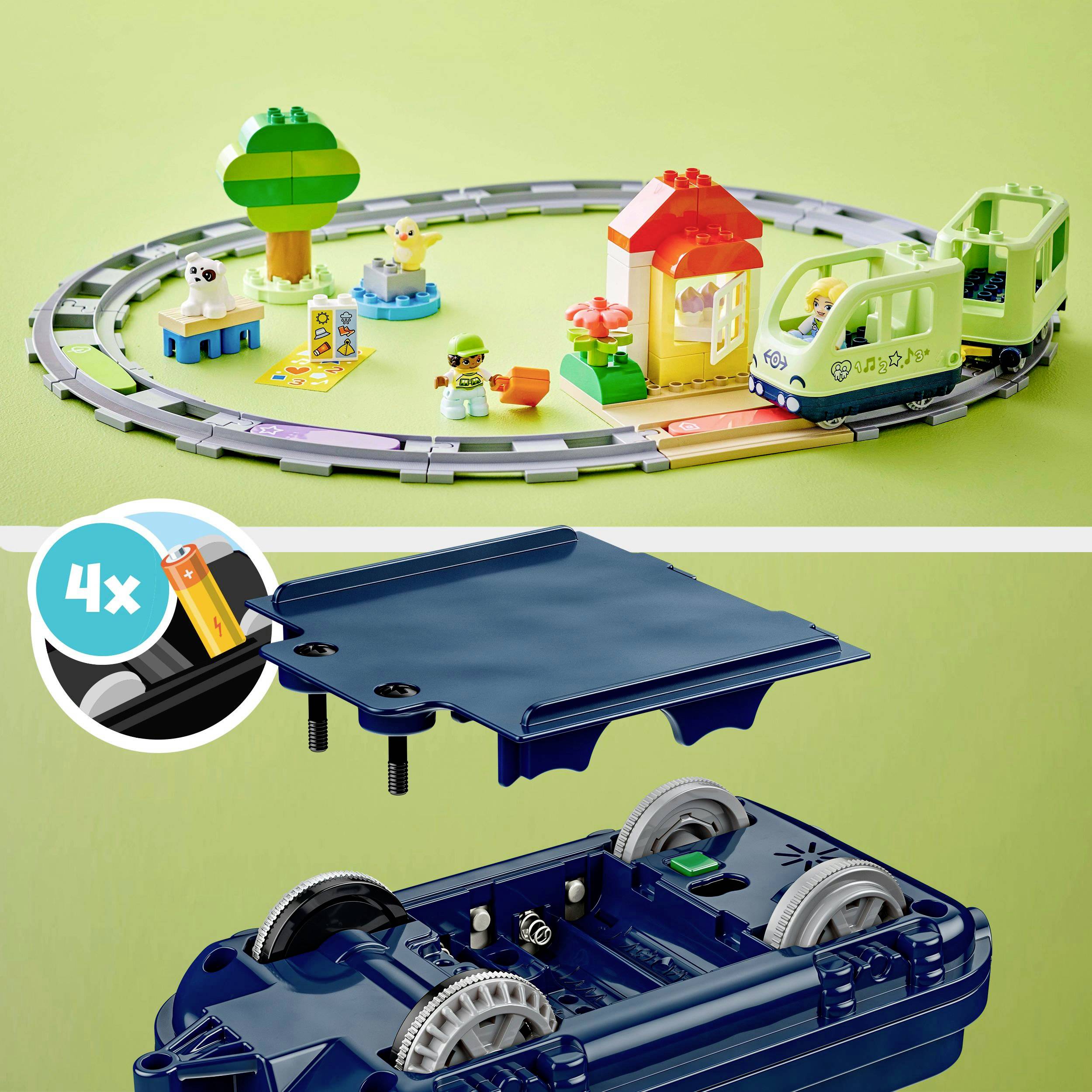 10427 LEGO® DUPLO® Interaktive Abenteuer-Eisenbahn