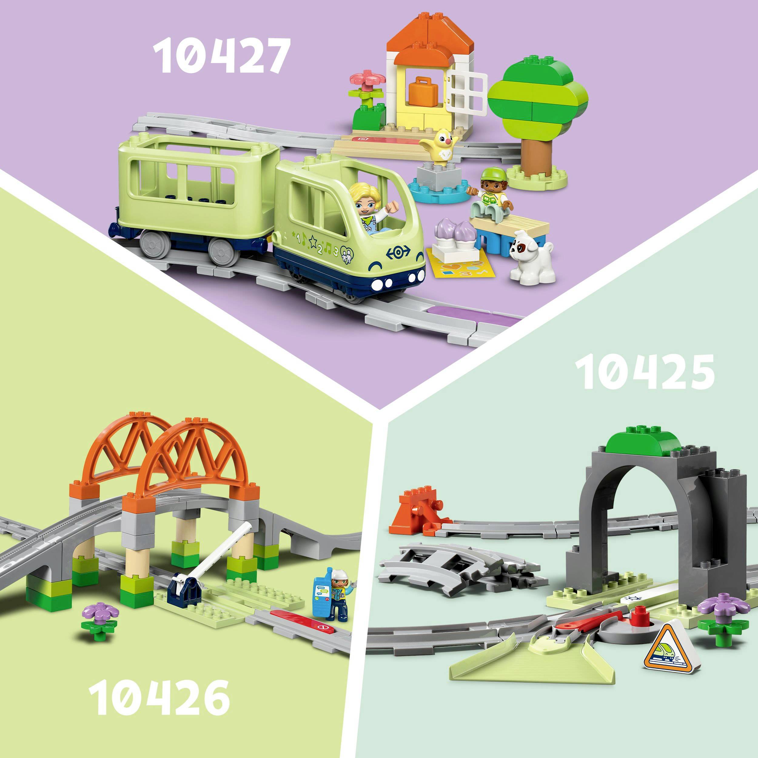 10428 LEGO® DUPLO® Große interaktive Eisenbahn