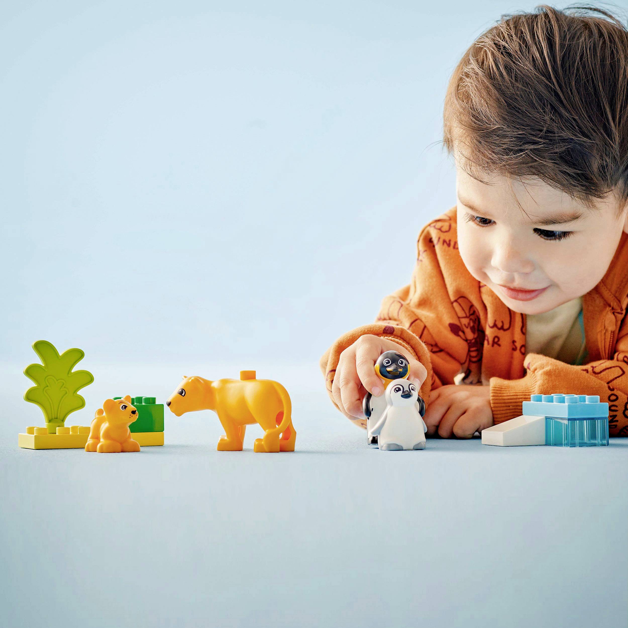 10442 LEGO® DUPLO® Wildtier-Familien: Pinguine und Löwen
