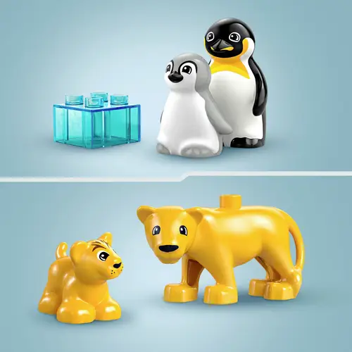 10442 LEGO® DUPLO® Wildtier-Familien: Pinguine und Löwen 10442 LEGO® DUPLO® Wildtier-Familien: Pinguine und Löwen