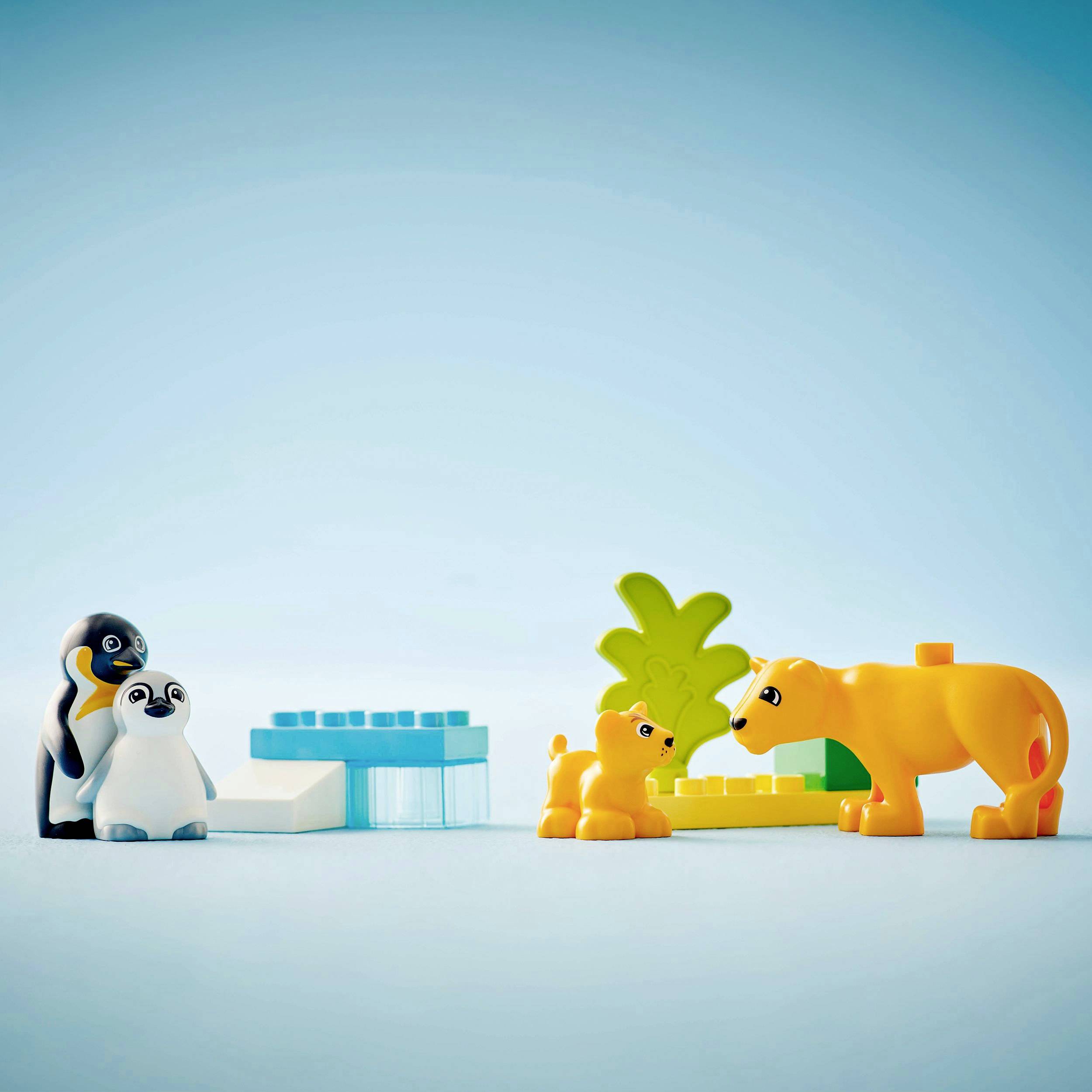 10442 LEGO® DUPLO® Wildtier-Familien: Pinguine und Löwen