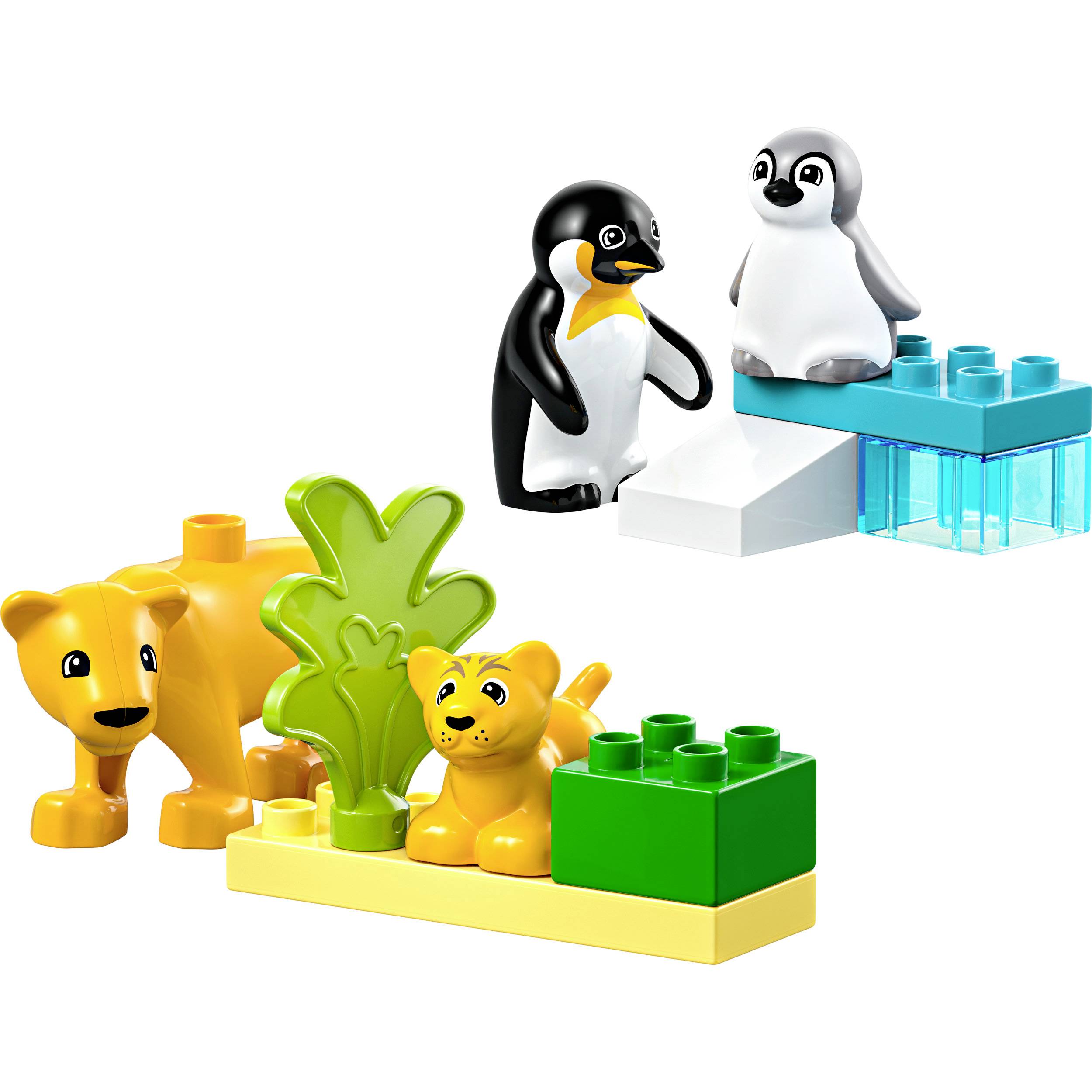 10442 LEGO® DUPLO® Wildtier-Familien: Pinguine und Löwen
