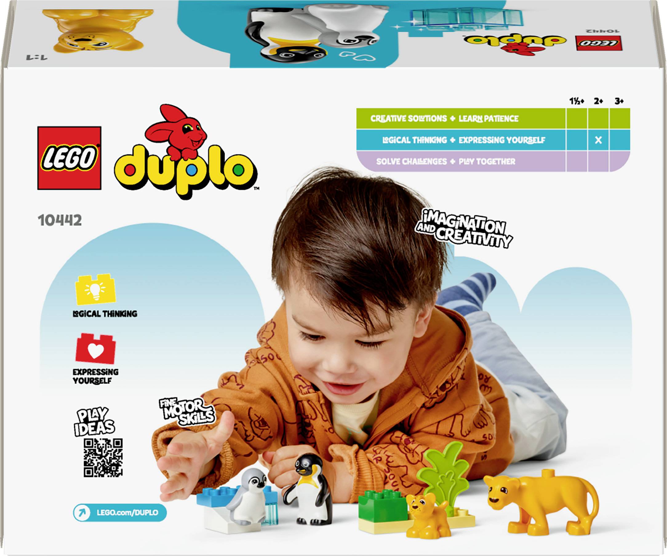 10442 LEGO® DUPLO® Wildtier-Familien: Pinguine und Löwen