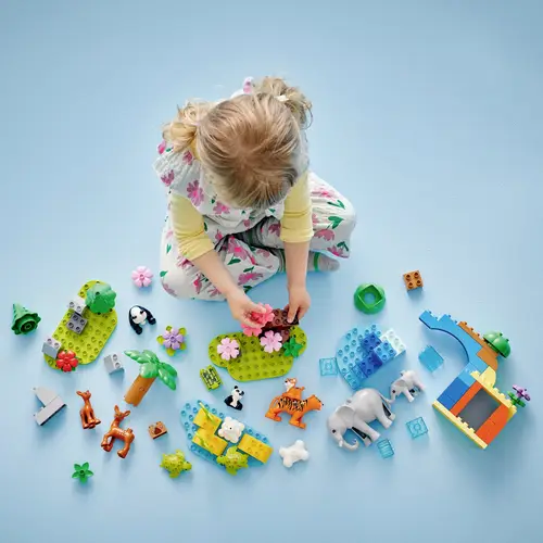 10446 LEGO® DUPLO® Wildtier-Familien 3-in-1-Set 10446 LEGO® DUPLO® Wildtier-Familien 3-in-1-Set
