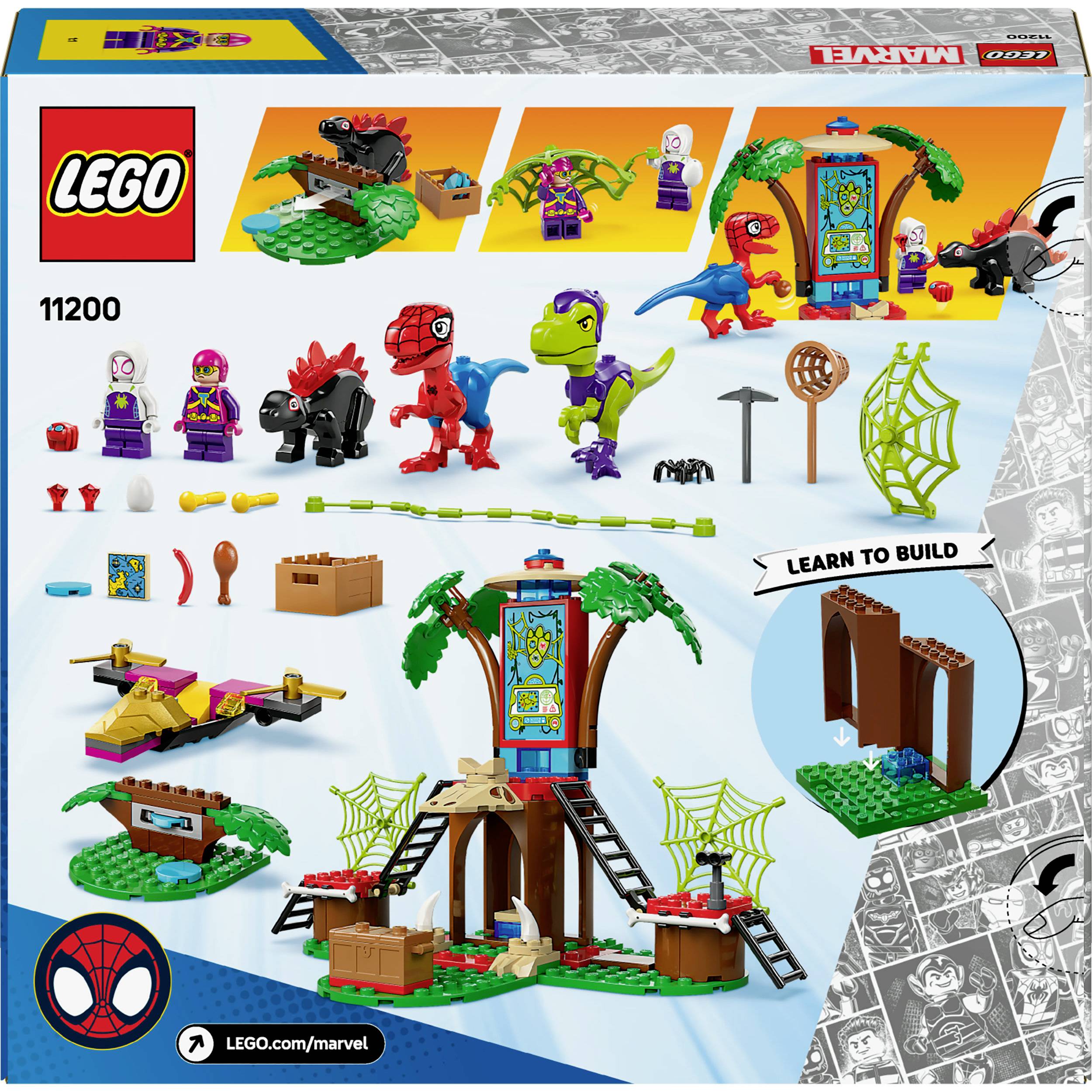 11200 LEGO® MARVEL SUPER HEROES Showdown am Baumhaus: Spidey-Rex vs. Gobby-Raptor