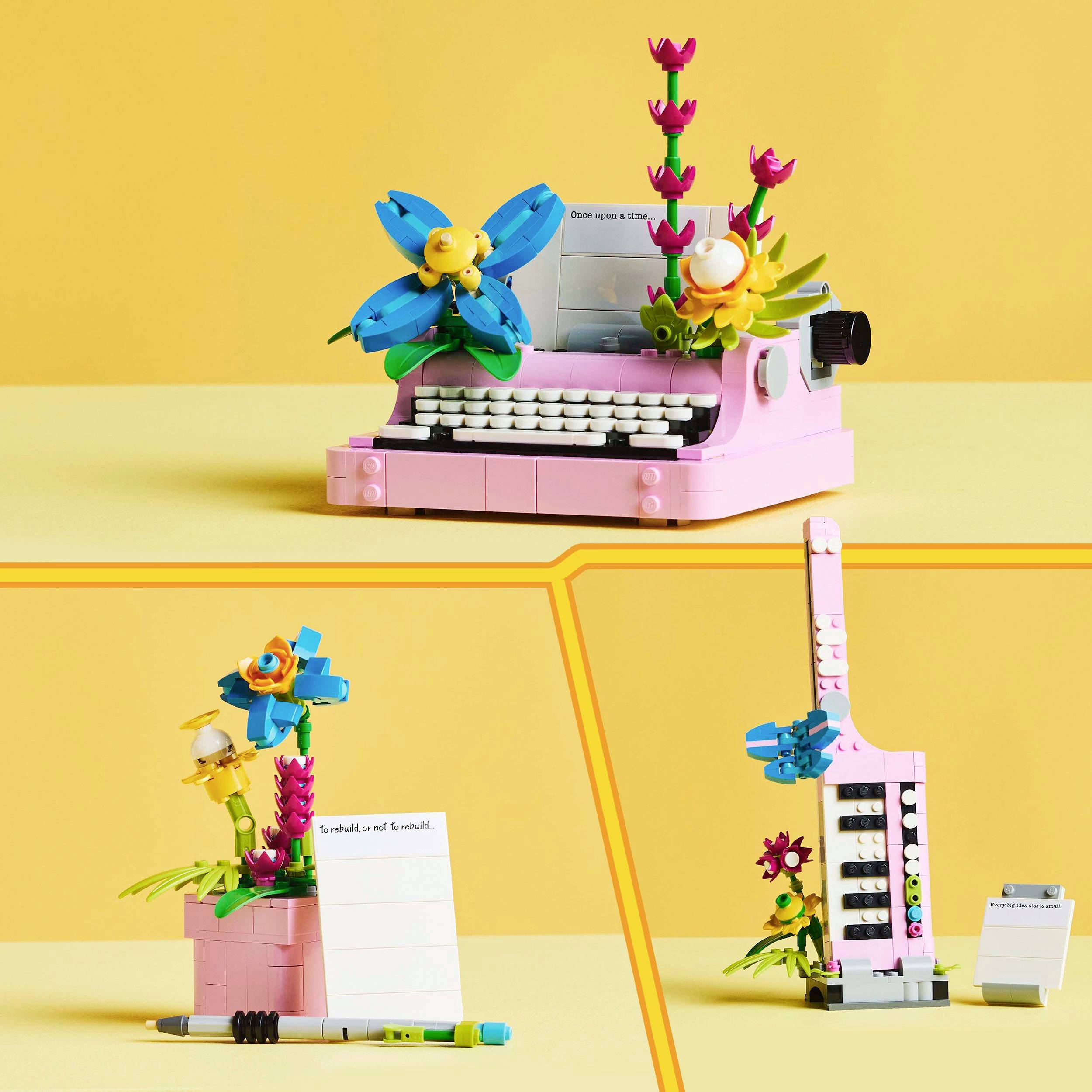 31169 LEGO® CREATOR Schreibmaschine mit Blumen