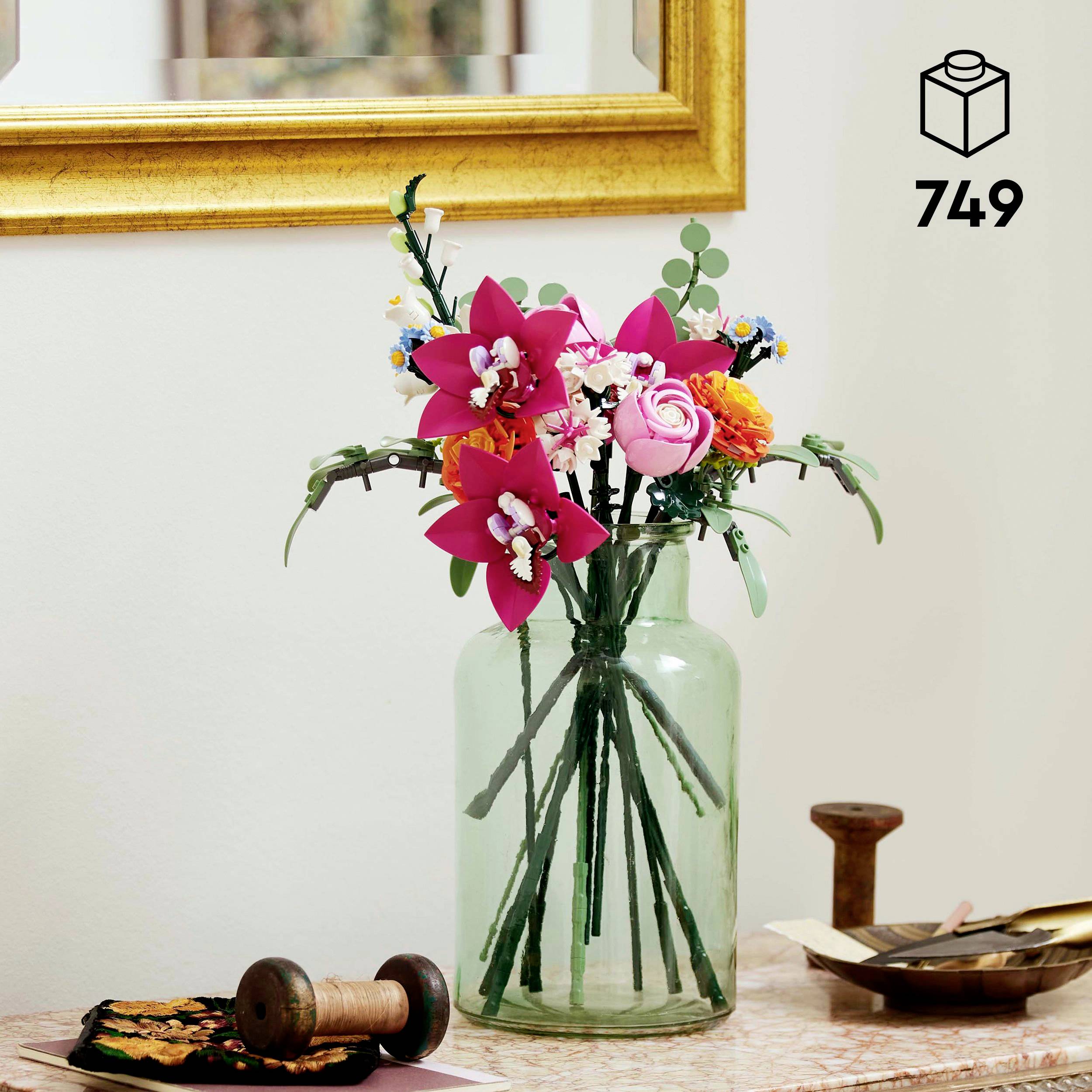 10342 LEGO® Botanicals™ Rosafarbener Blumenstrauß