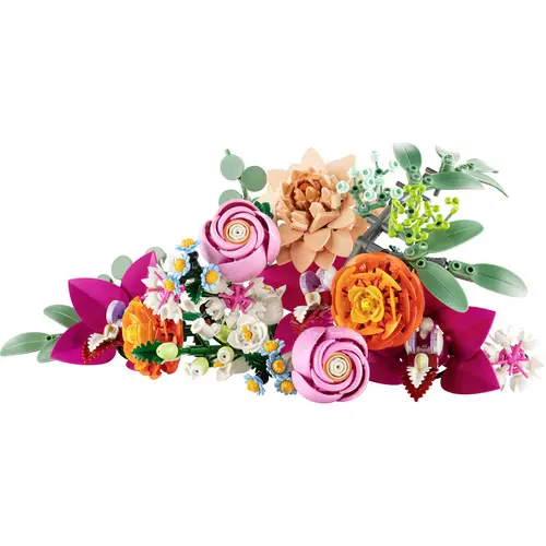 10342 LEGO® ICONS™ Schöner Rosafarbener Blumenstrauß 10342 LEGO® ICONS™ Schöner Rosafarbener Blumenstrauß