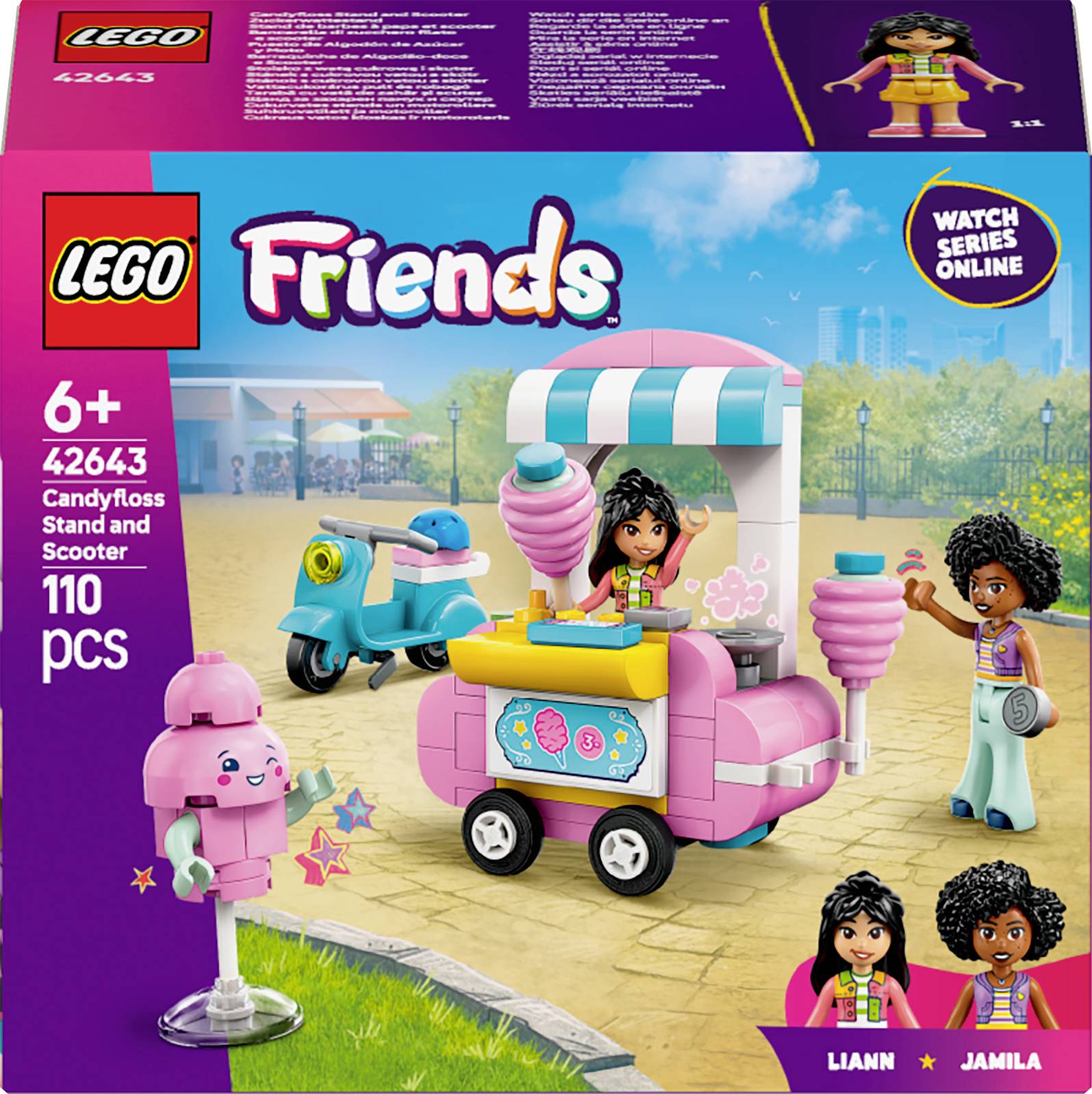42643 LEGO® FRIENDS Zuckerwattestand