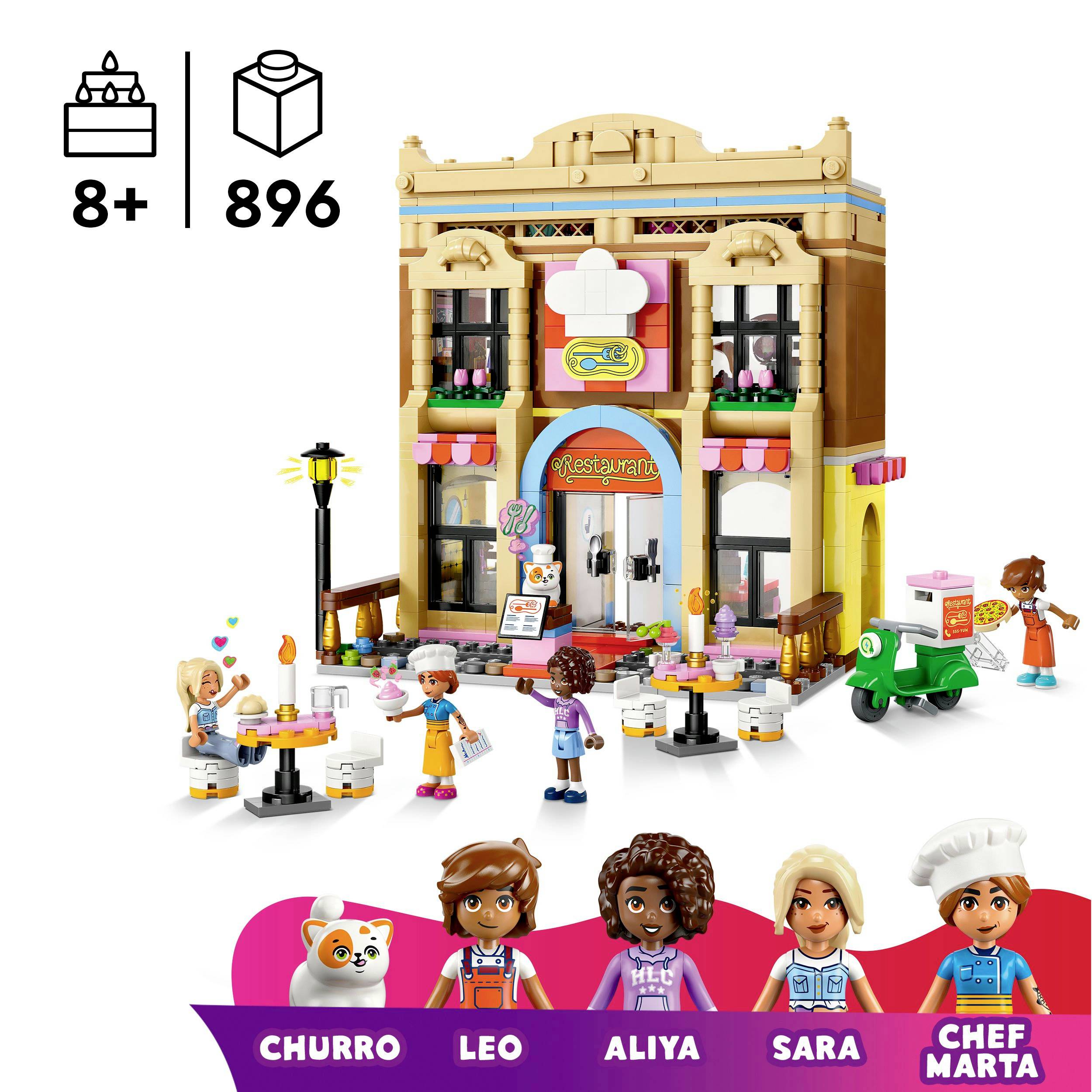 42655 LEGO® FRIENDS Restaurant und Kochschule