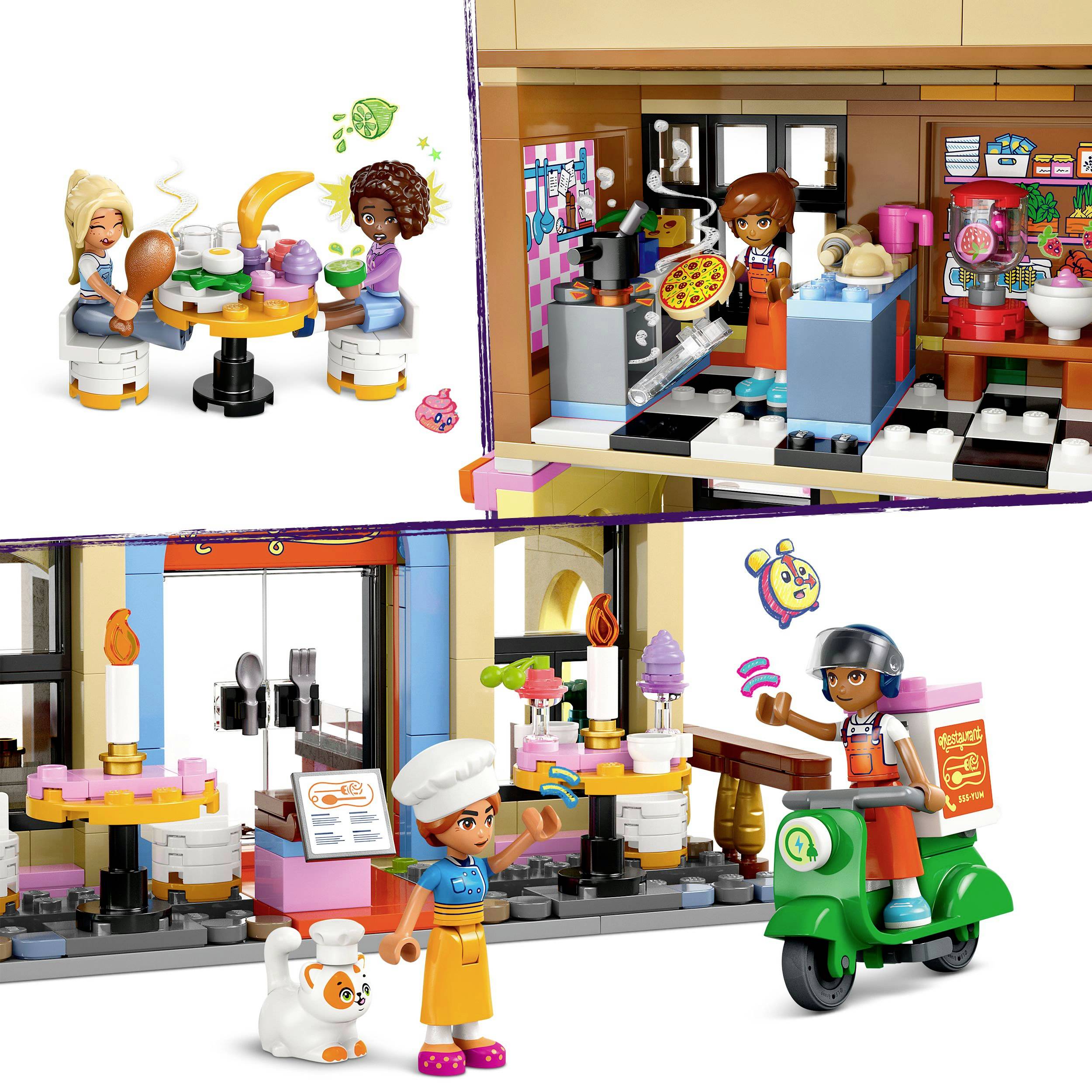 42655 LEGO® FRIENDS Restaurant und Kochschule