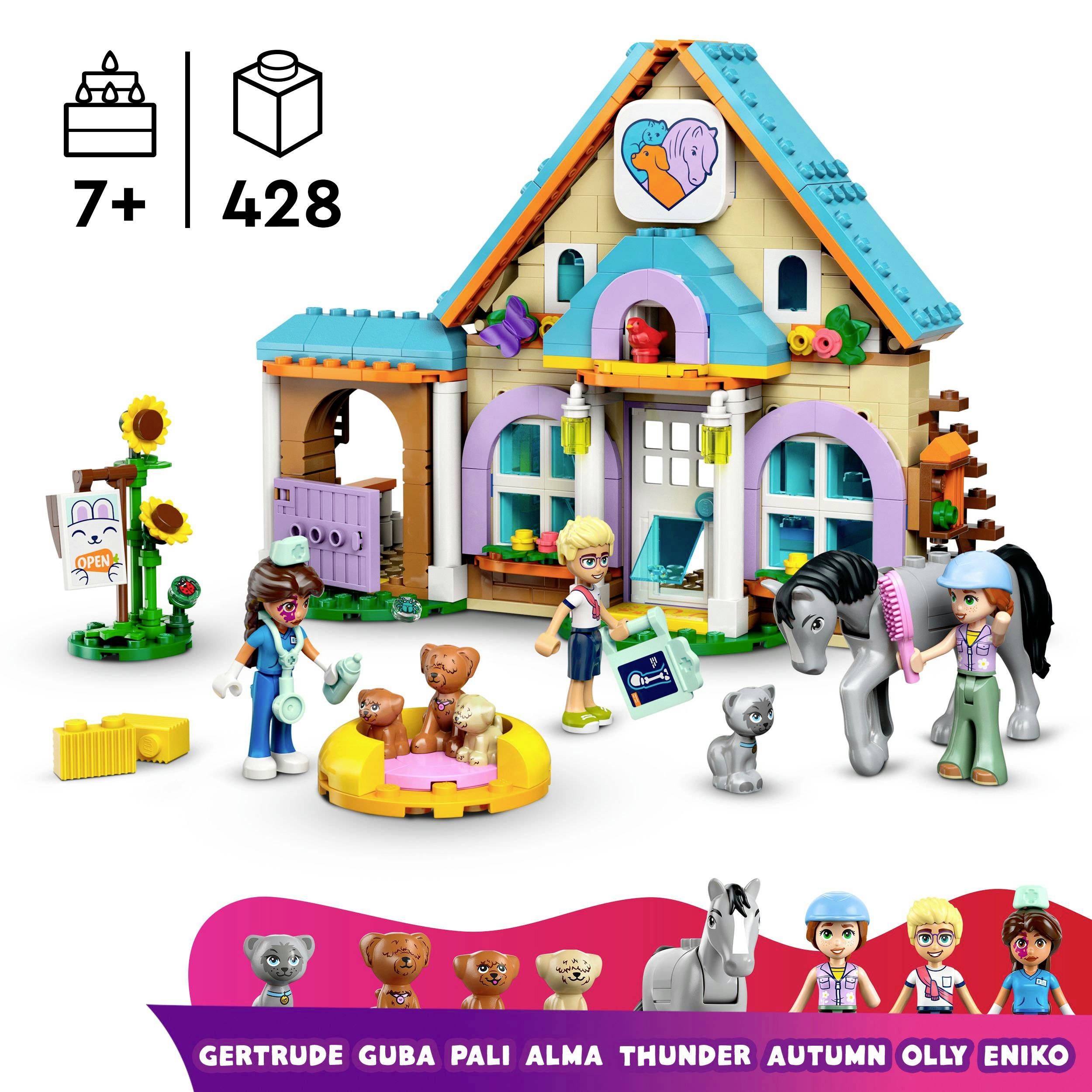 42651 LEGO® FRIENDS Tierarztpraxis für Pferde und Haustiere