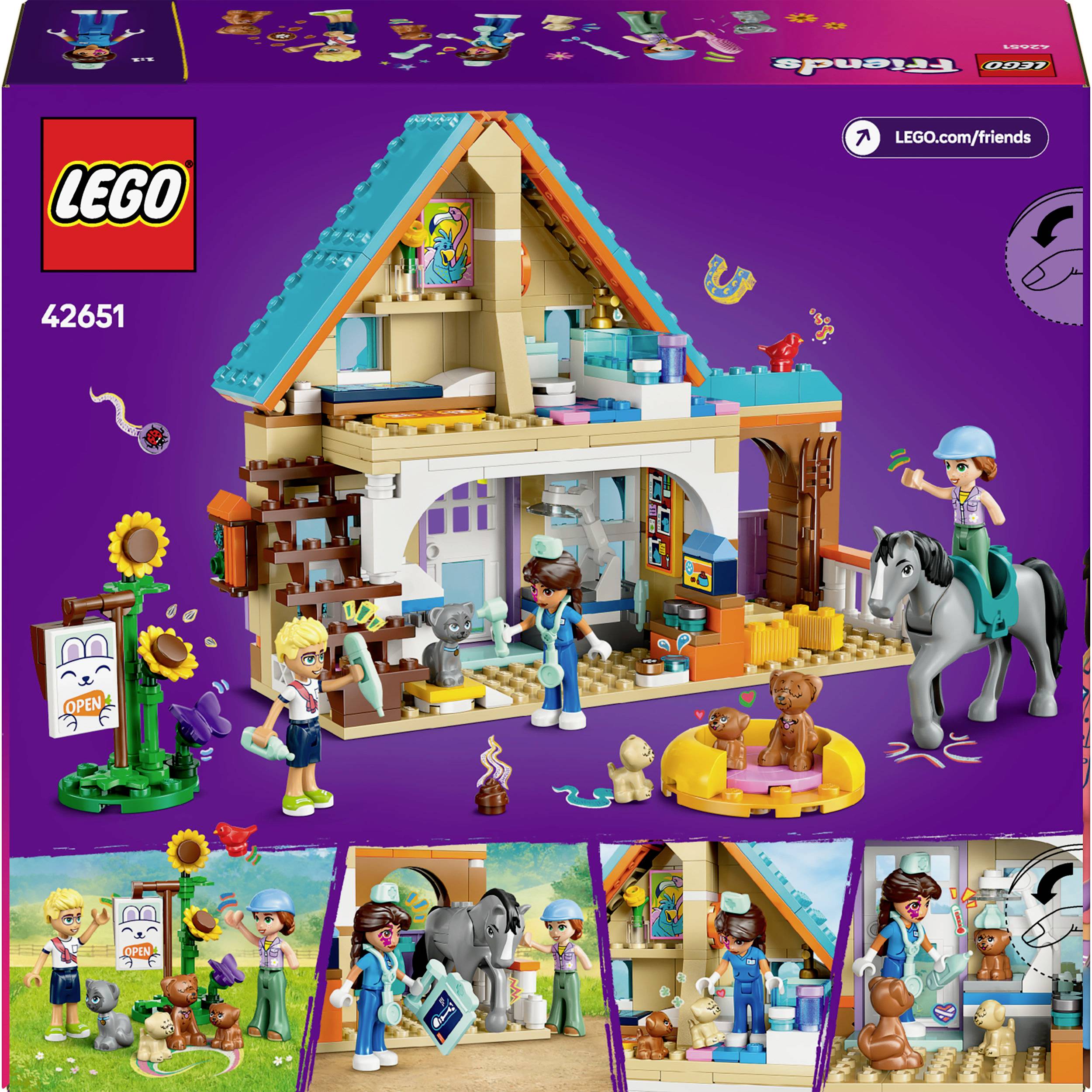 42651 LEGO® FRIENDS Tierarztpraxis für Pferde und Haustiere