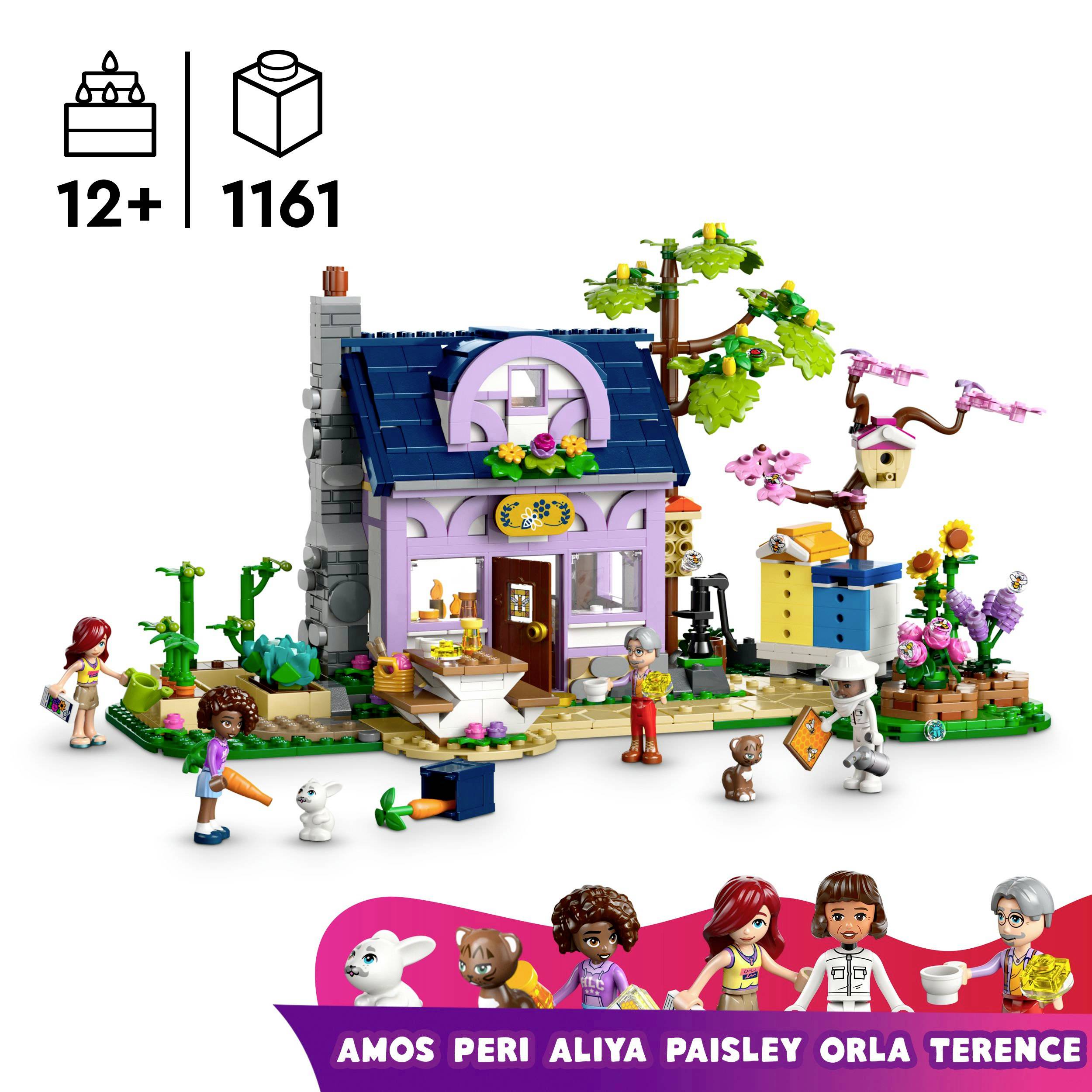 LEGO Friends Beekeepers' House and Flower Garden Home & Living Spielwaren Kreativ- & Lernspielzeug
