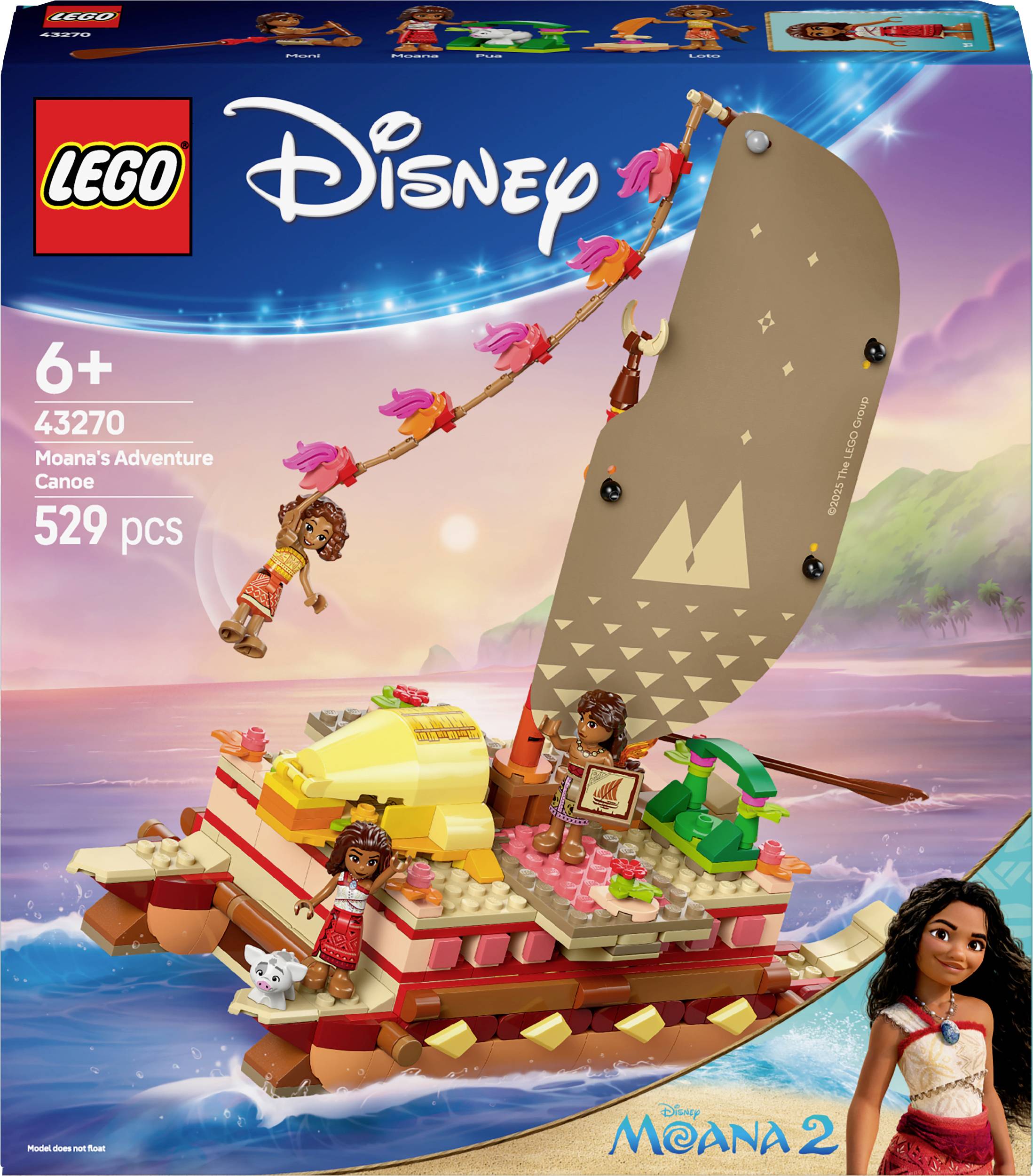 43270 LEGO® DISNEY Vaianas Abenteuerfloß