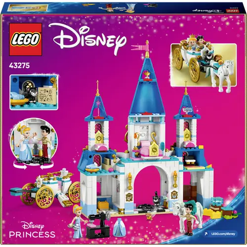 43275 LEGO® DISNEY Cinderellas Schloss und Pferdekutsche 43275 LEGO® DISNEY Cinderellas Schloss und Pferdekutsche