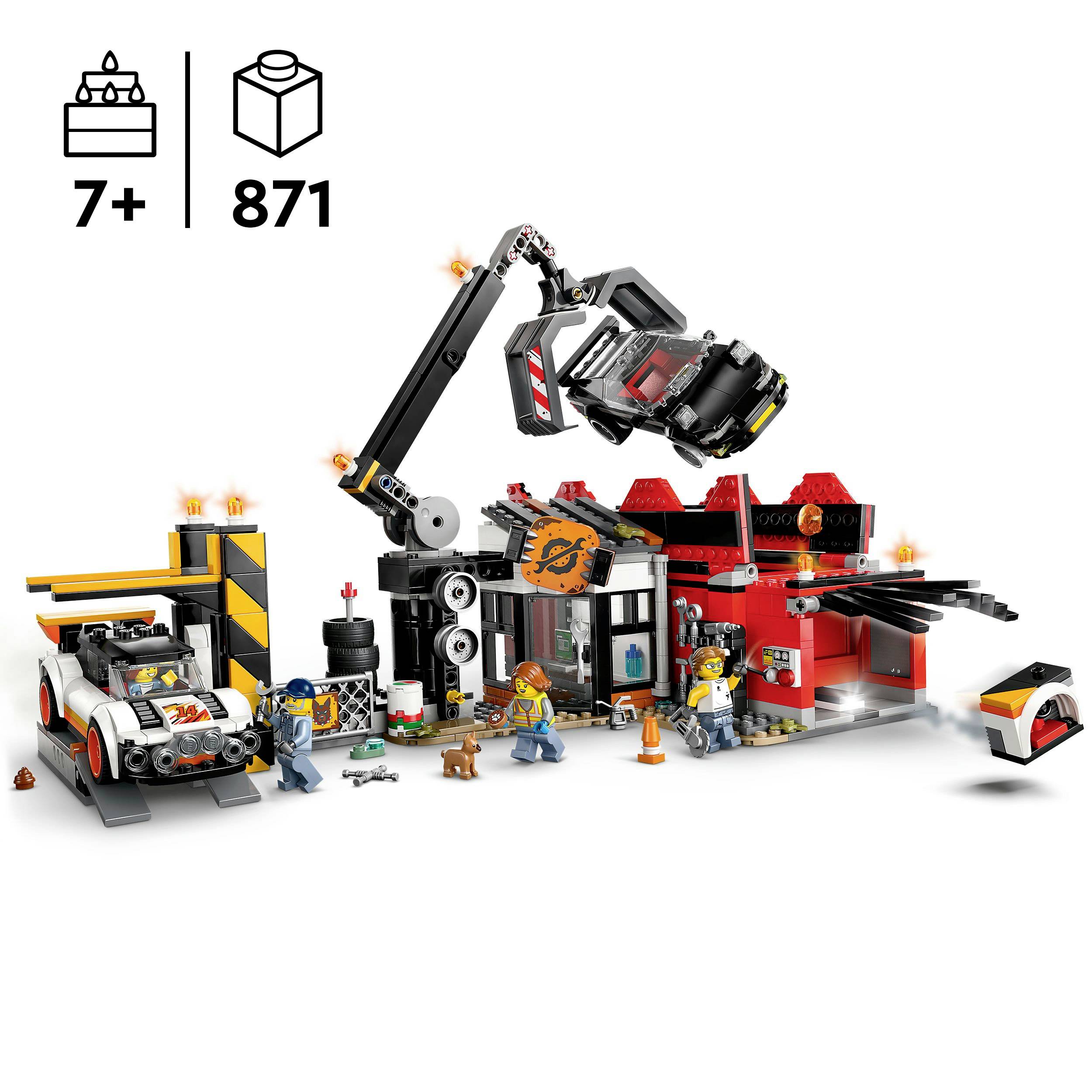 60472 LEGO® CITY Schrottplatz mit Autos