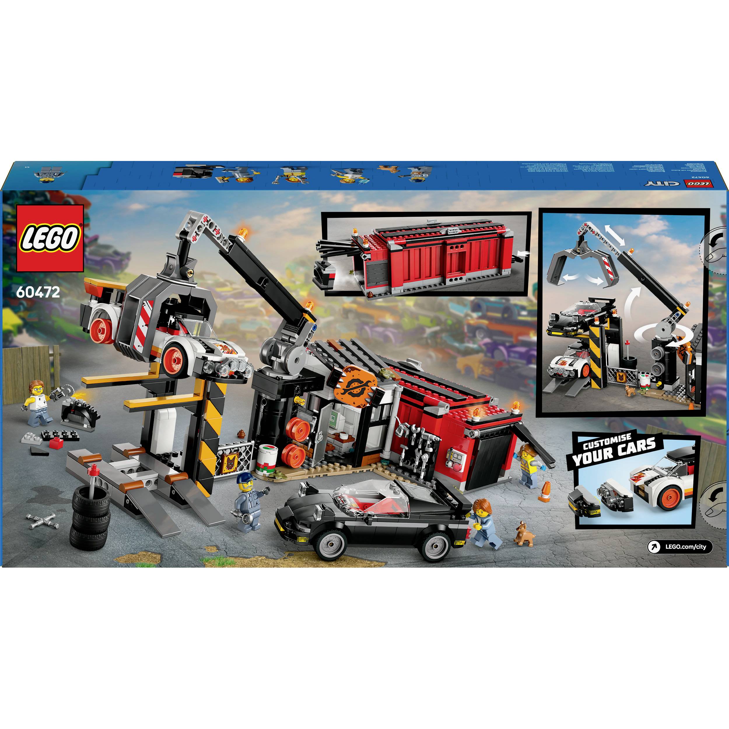 60472 LEGO® CITY Schrottplatz mit Autos