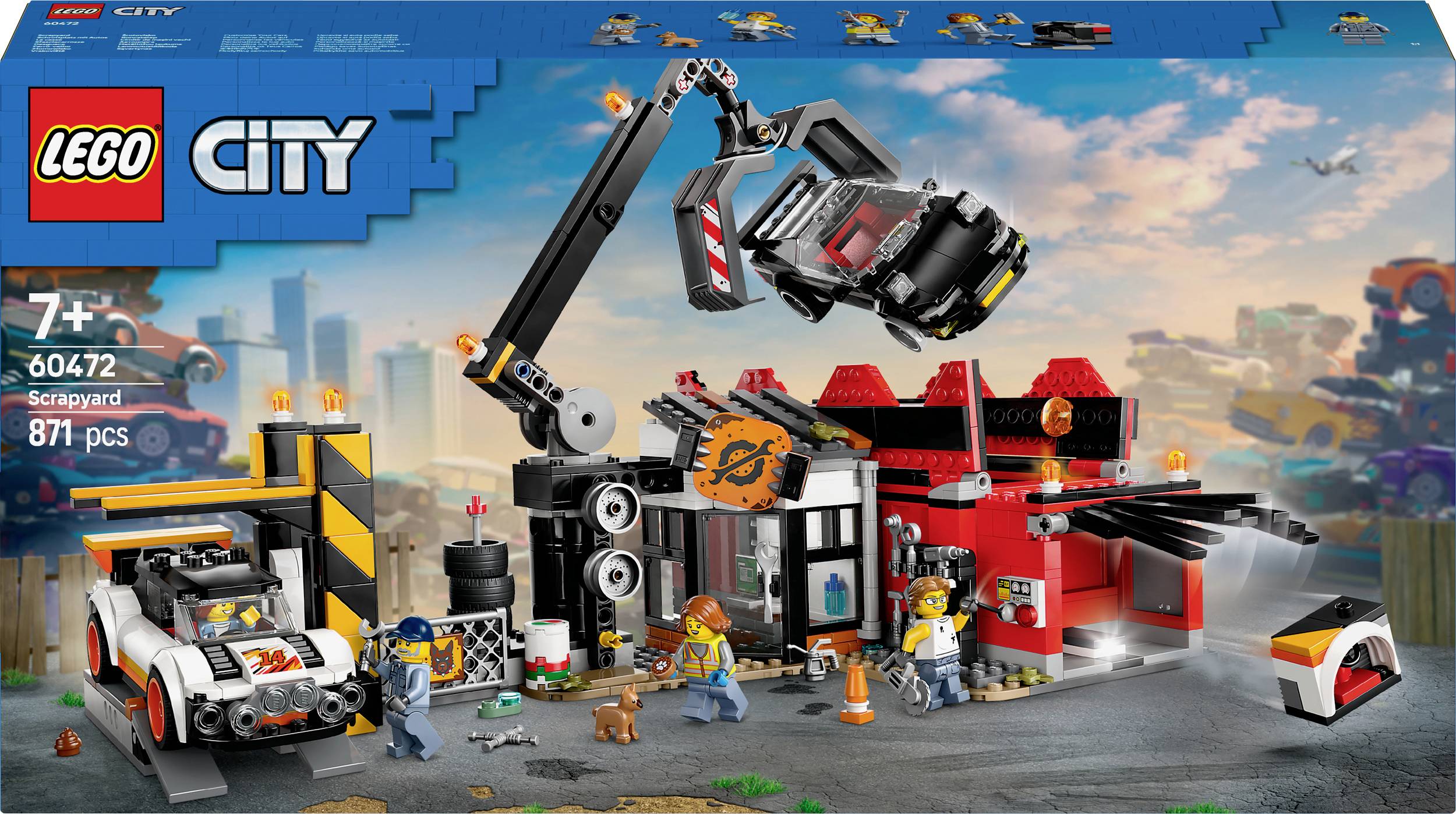 60472 LEGO® CITY Schrottplatz mit Autos